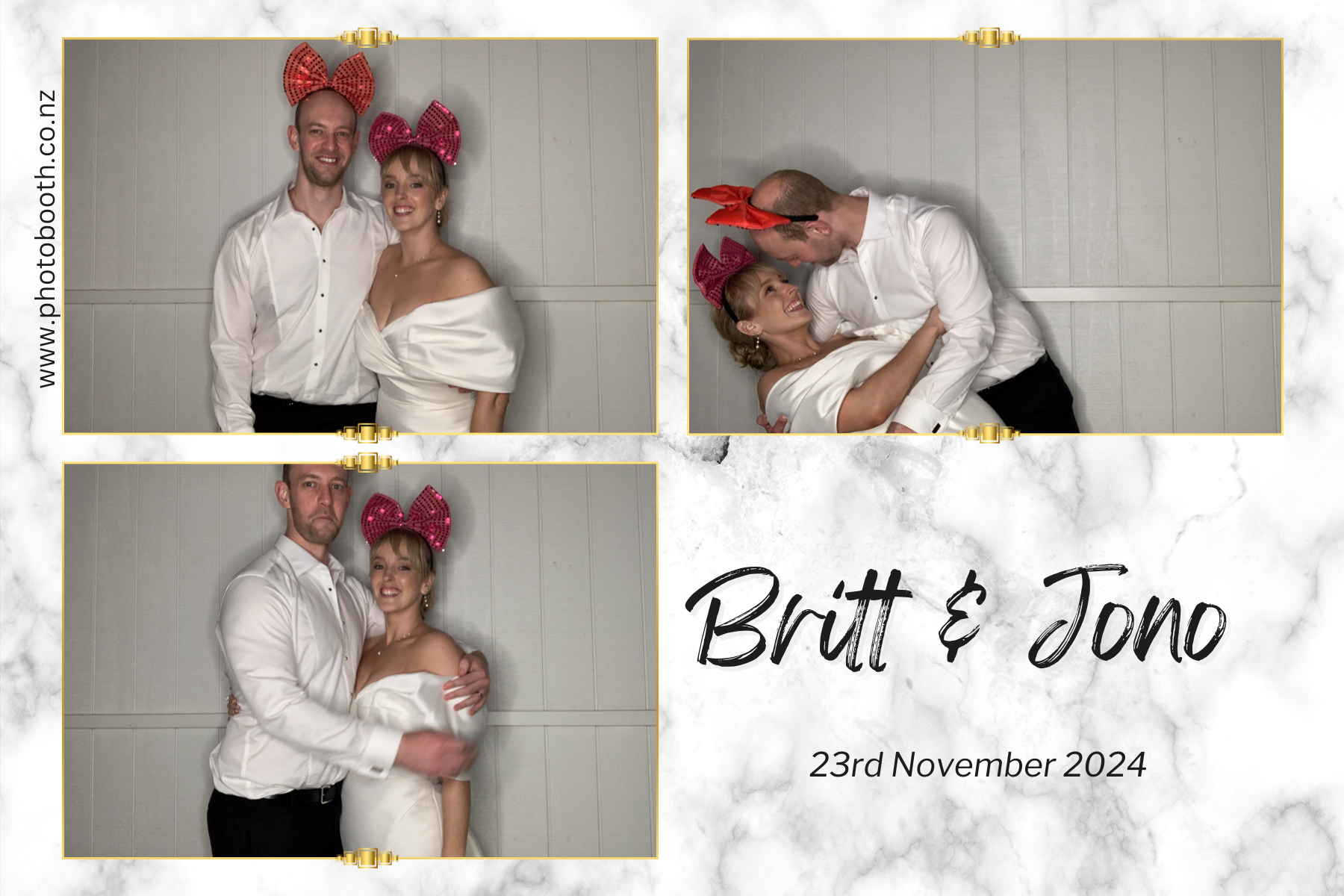 Britt & Jono's Wedding | View more photos from the event at gallery.photobooth.co.nz/u/SelfieCentral/Britt-Jonos-Wedding