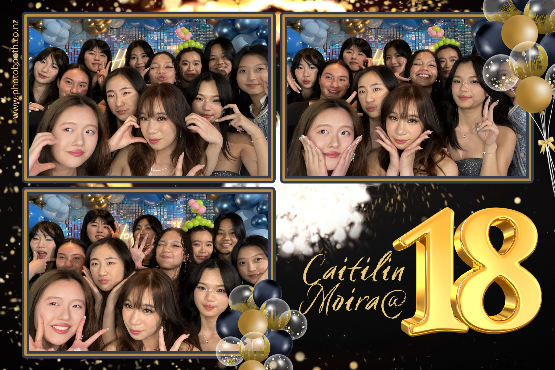 Caitilin Moira @18 | View more photos from the event at gallery.photobooth.co.nz/u/SelfieCentral/Caitilin-Moira-18