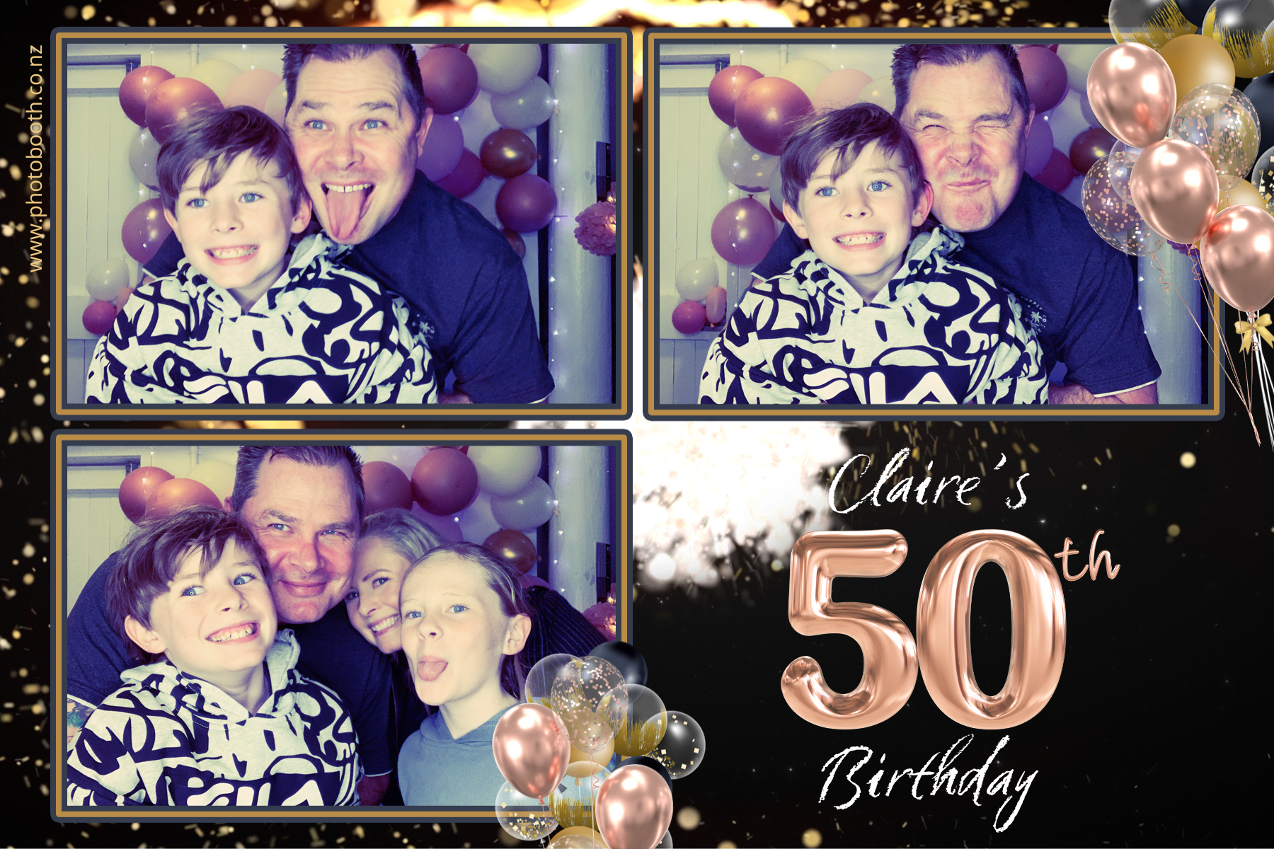 Claire's 50th | View more photos from the event at gallery.photobooth.co.nz/u/SelfieCentral/Claires-50th
