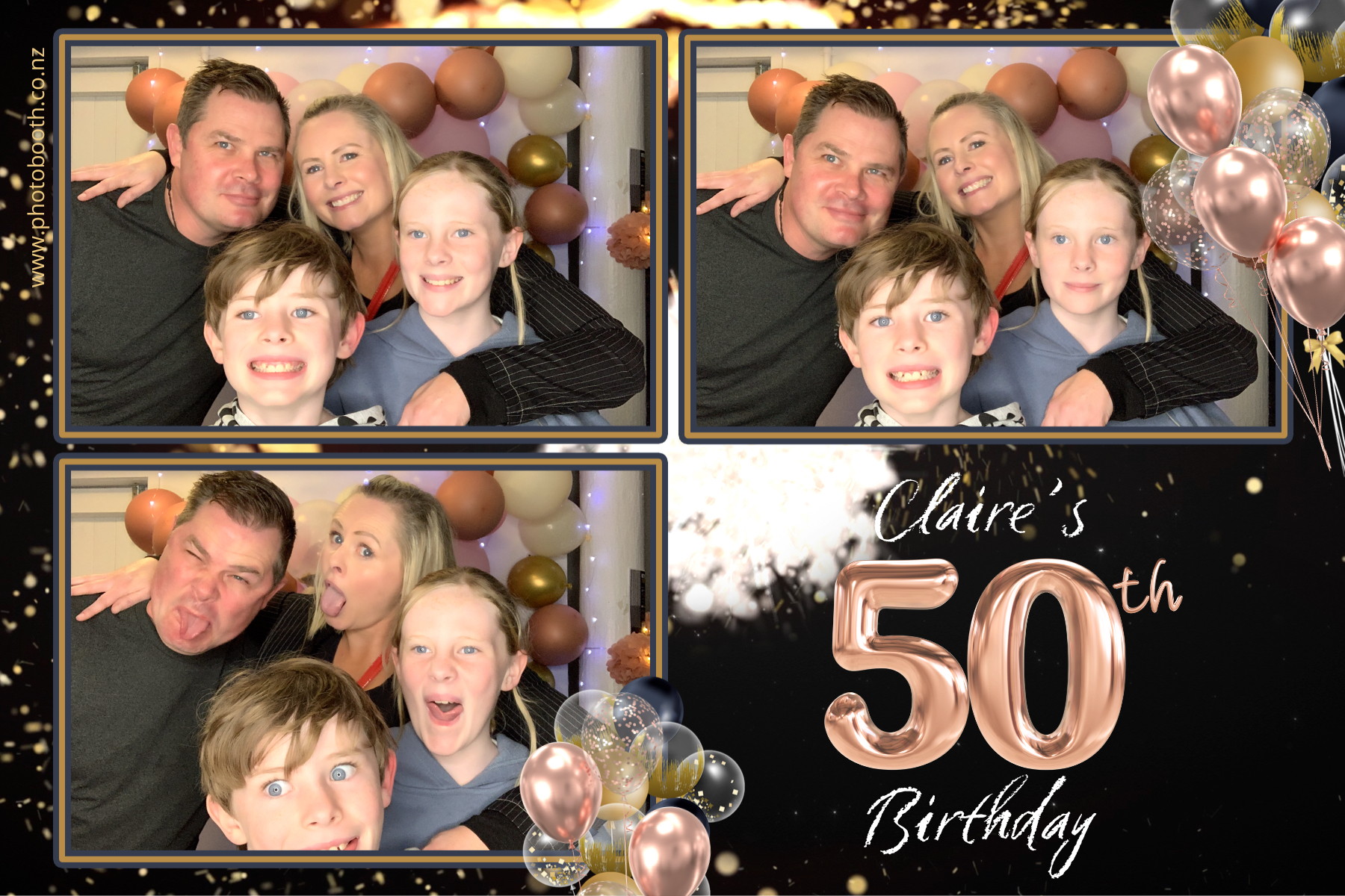 Claire's 50th | View more photos from the event at gallery.photobooth.co.nz/u/SelfieCentral/Claires-50th