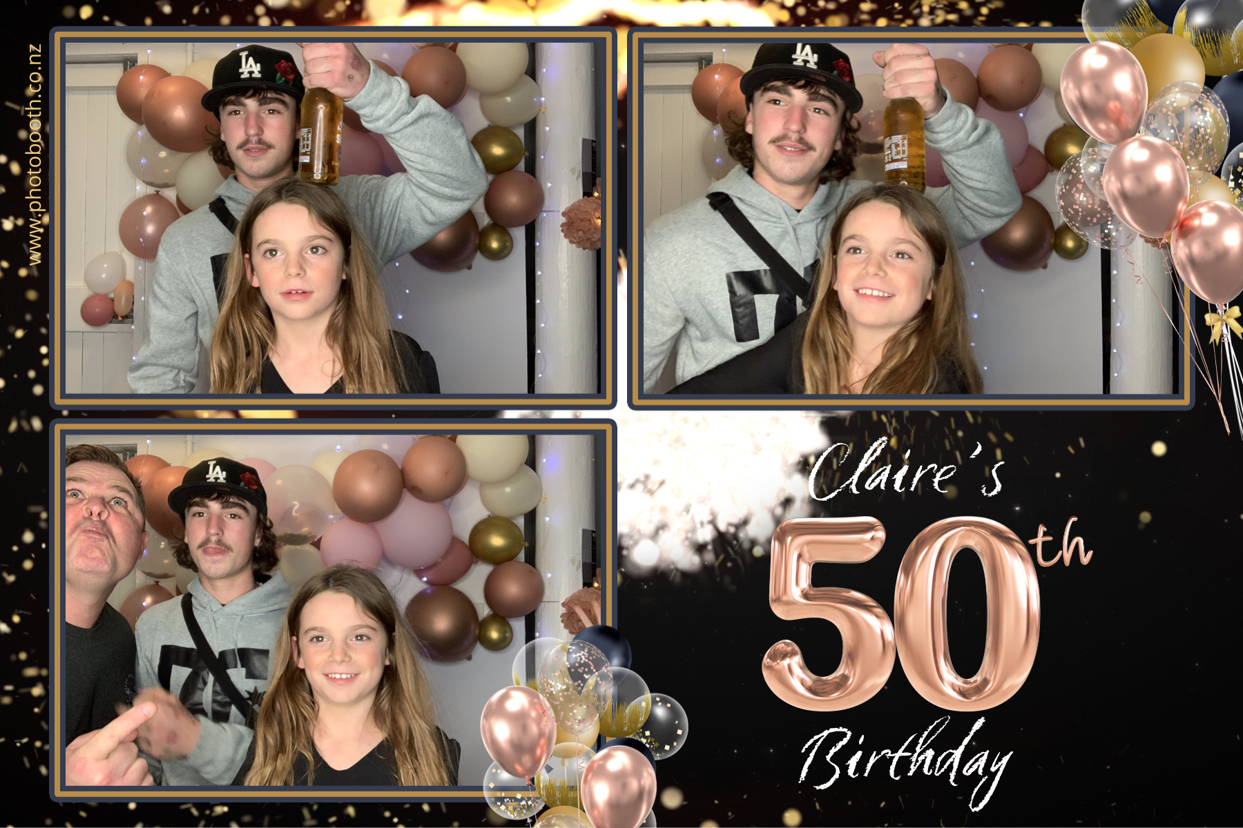Claire's 50th | View more photos from the event at gallery.photobooth.co.nz/u/SelfieCentral/Claires-50th