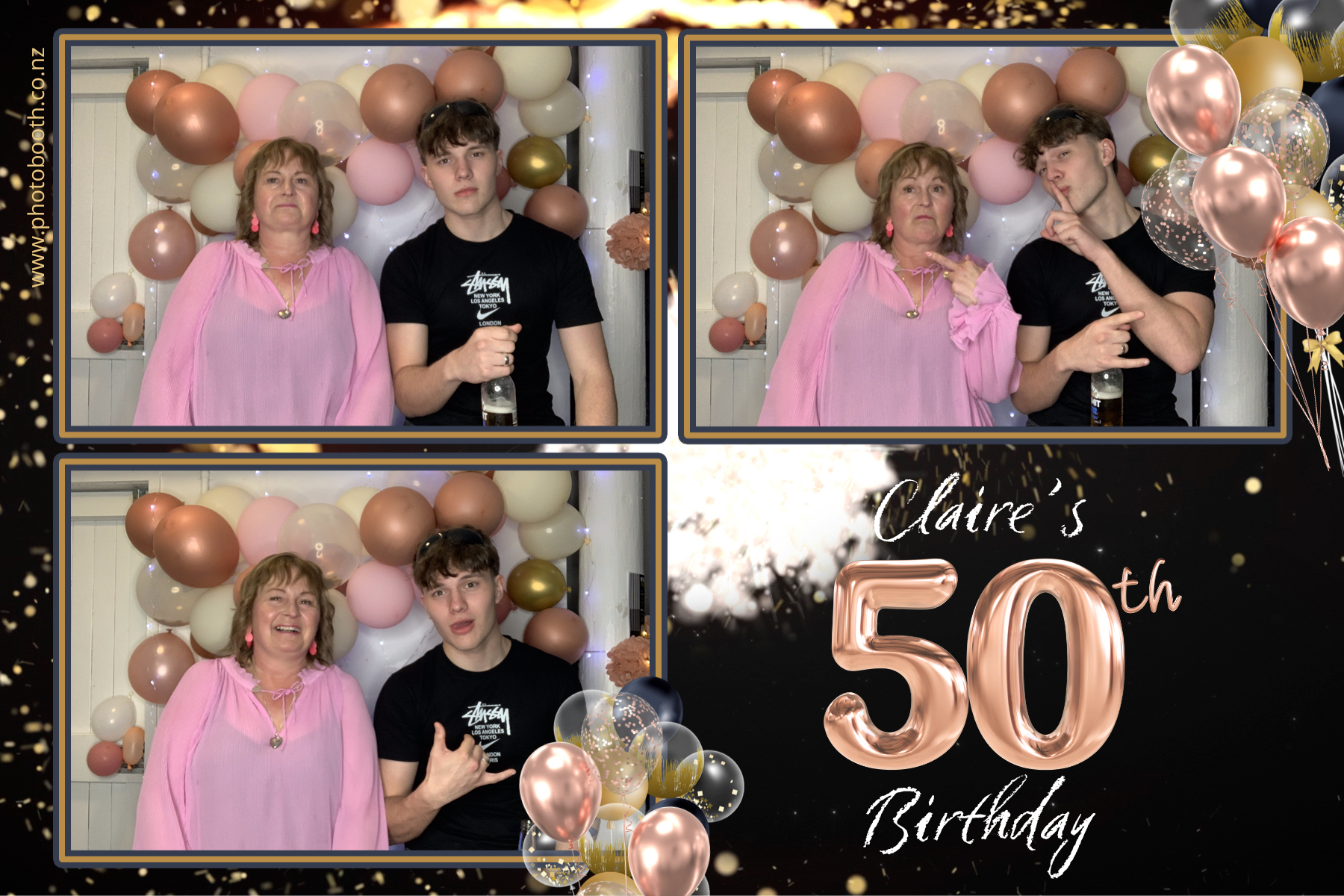 Claire's 50th | View more photos from the event at gallery.photobooth.co.nz/u/SelfieCentral/Claires-50th