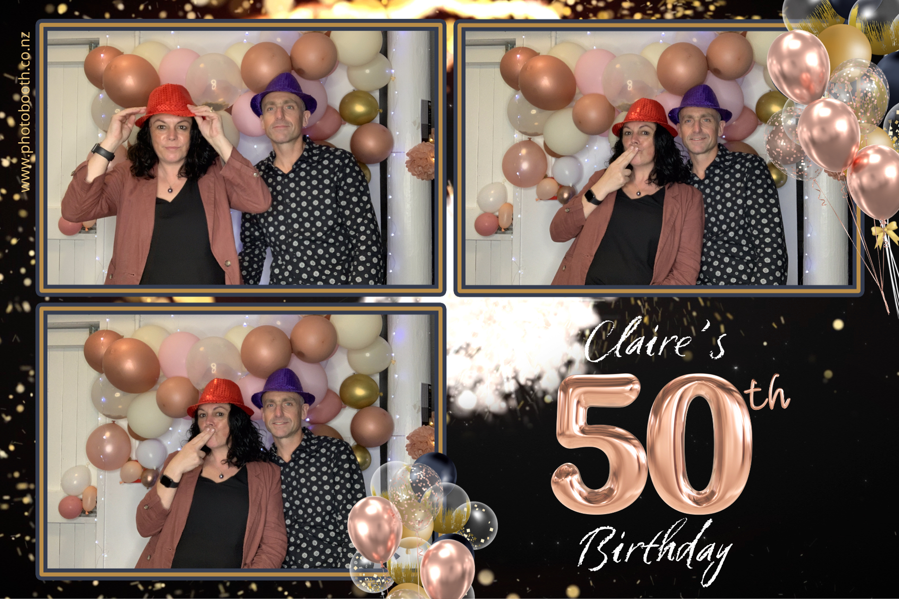 Claire's 50th | View more photos from the event at gallery.photobooth.co.nz/u/SelfieCentral/Claires-50th