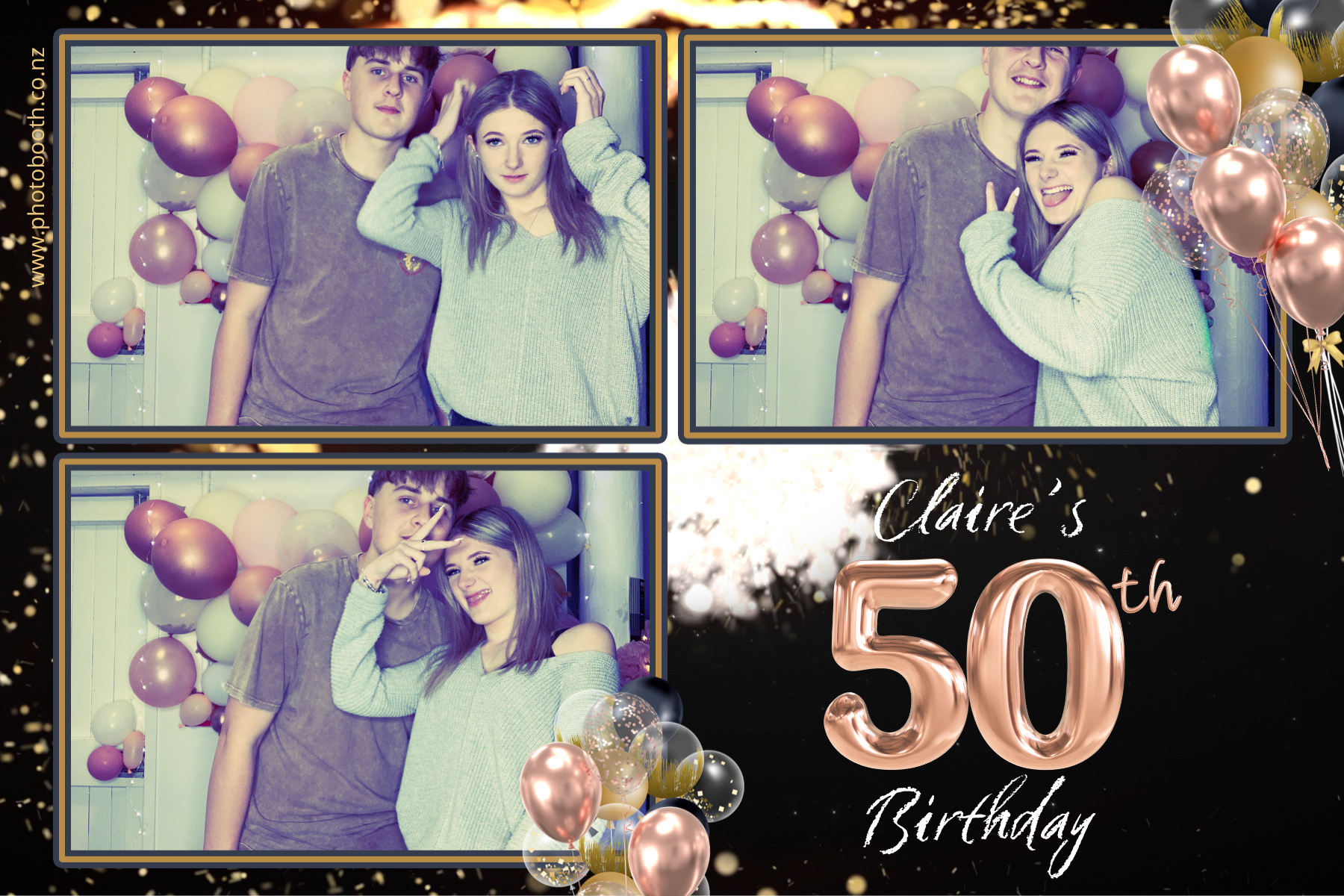 Claire's 50th | View more photos from the event at gallery.photobooth.co.nz/u/SelfieCentral/Claires-50th