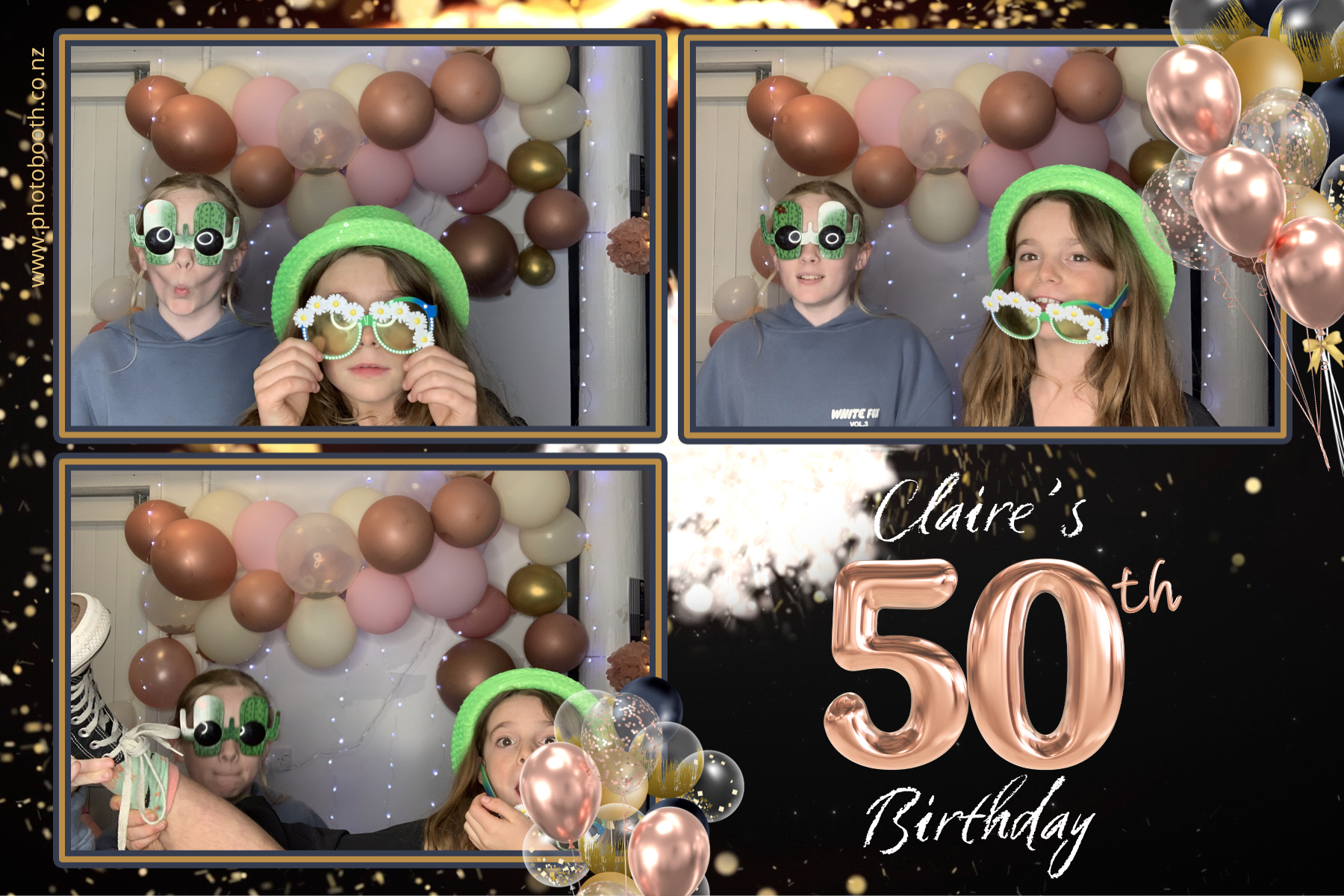 Claire's 50th | View more photos from the event at gallery.photobooth.co.nz/u/SelfieCentral/Claires-50th