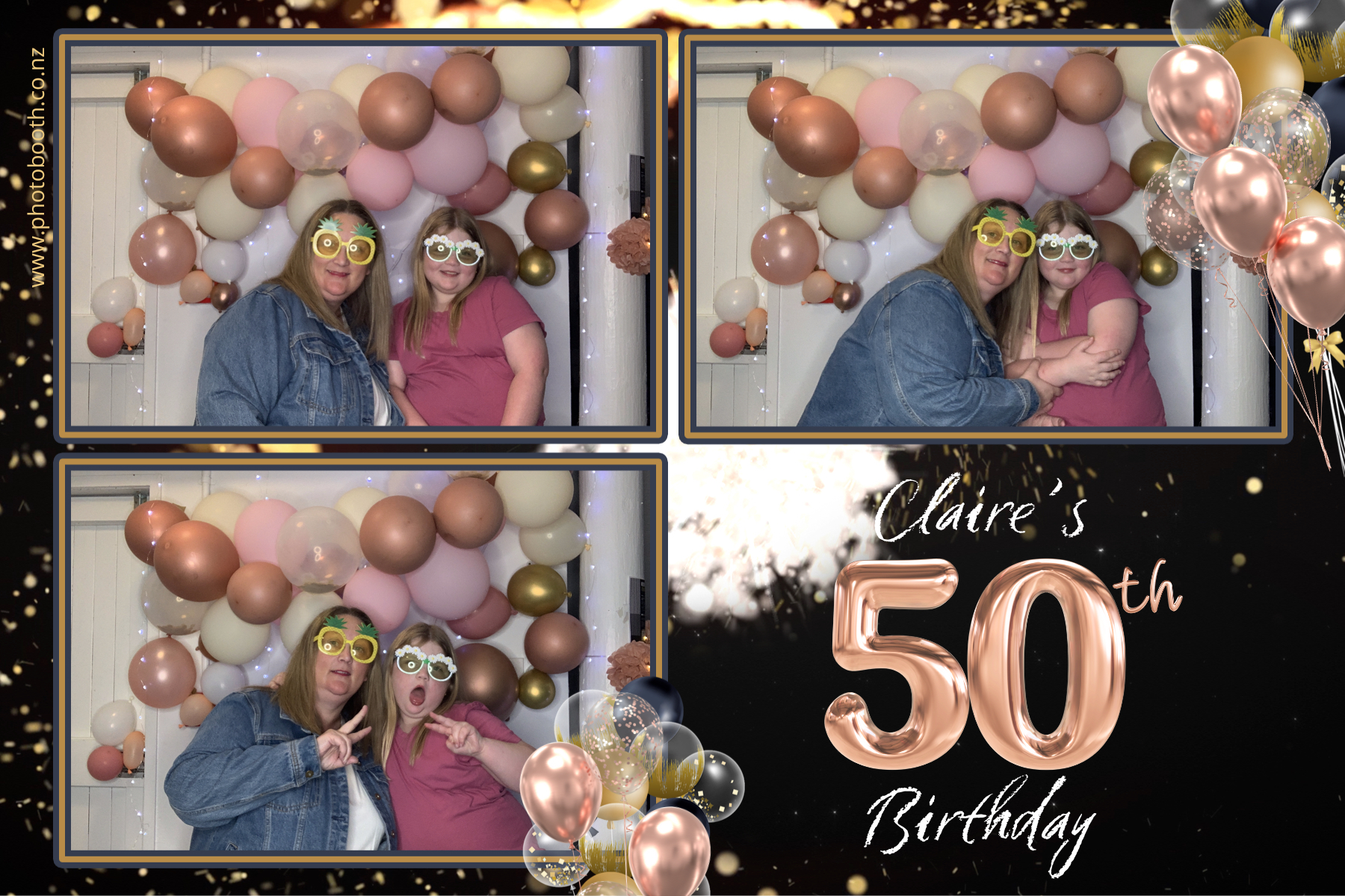 Claire's 50th | View more photos from the event at gallery.photobooth.co.nz/u/SelfieCentral/Claires-50th