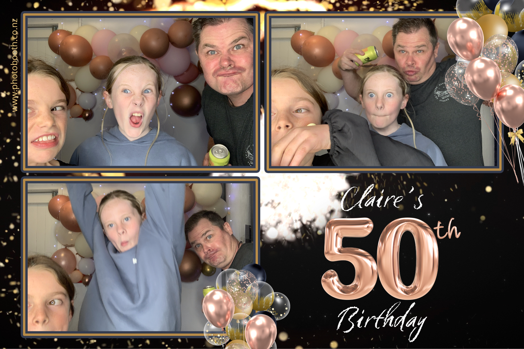 Claire's 50th | View more photos from the event at gallery.photobooth.co.nz/u/SelfieCentral/Claires-50th