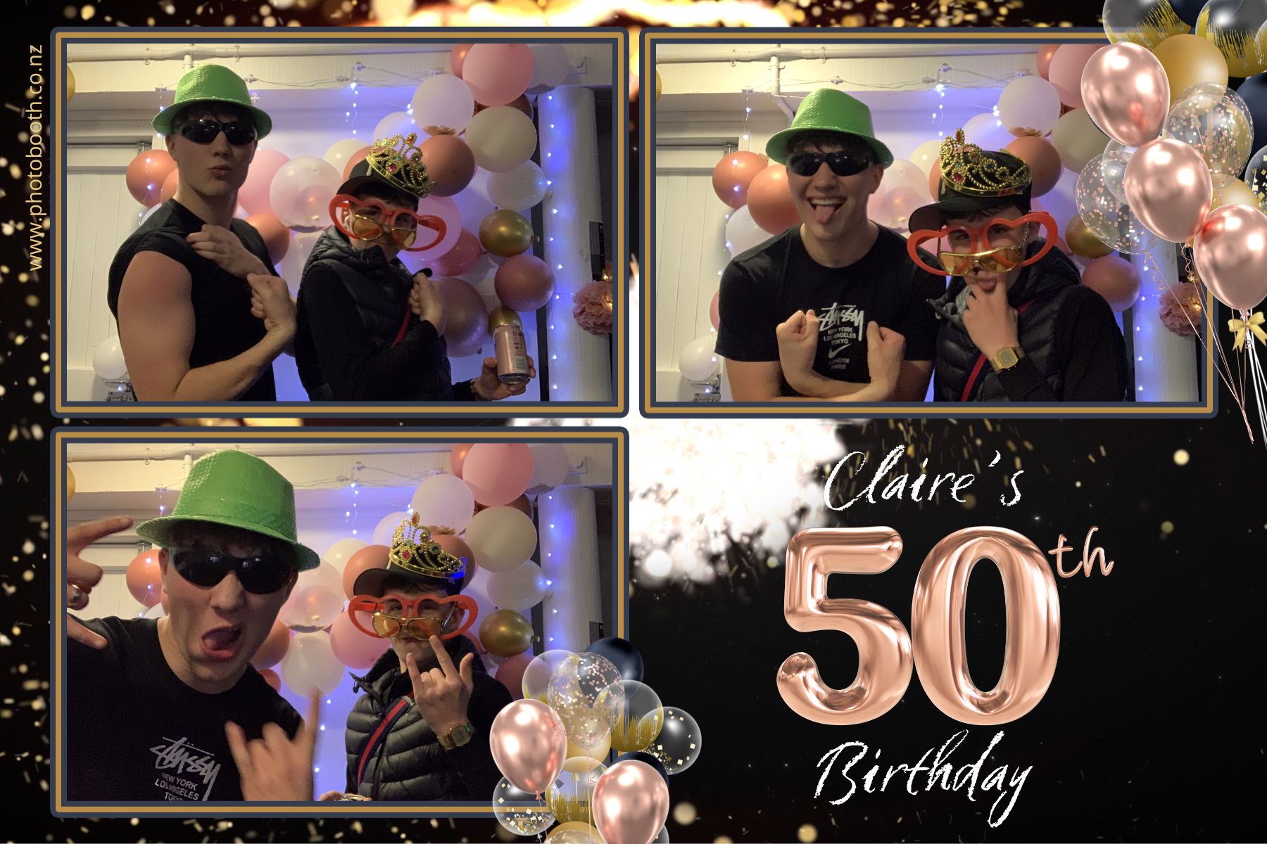 Claire's 50th | View more photos from the event at gallery.photobooth.co.nz/u/SelfieCentral/Claires-50th