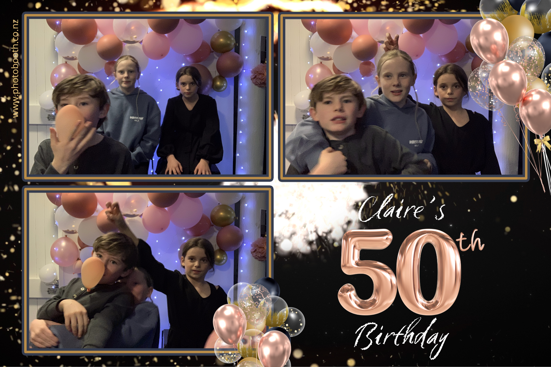 Claire's 50th | View more photos from the event at gallery.photobooth.co.nz/u/SelfieCentral/Claires-50th