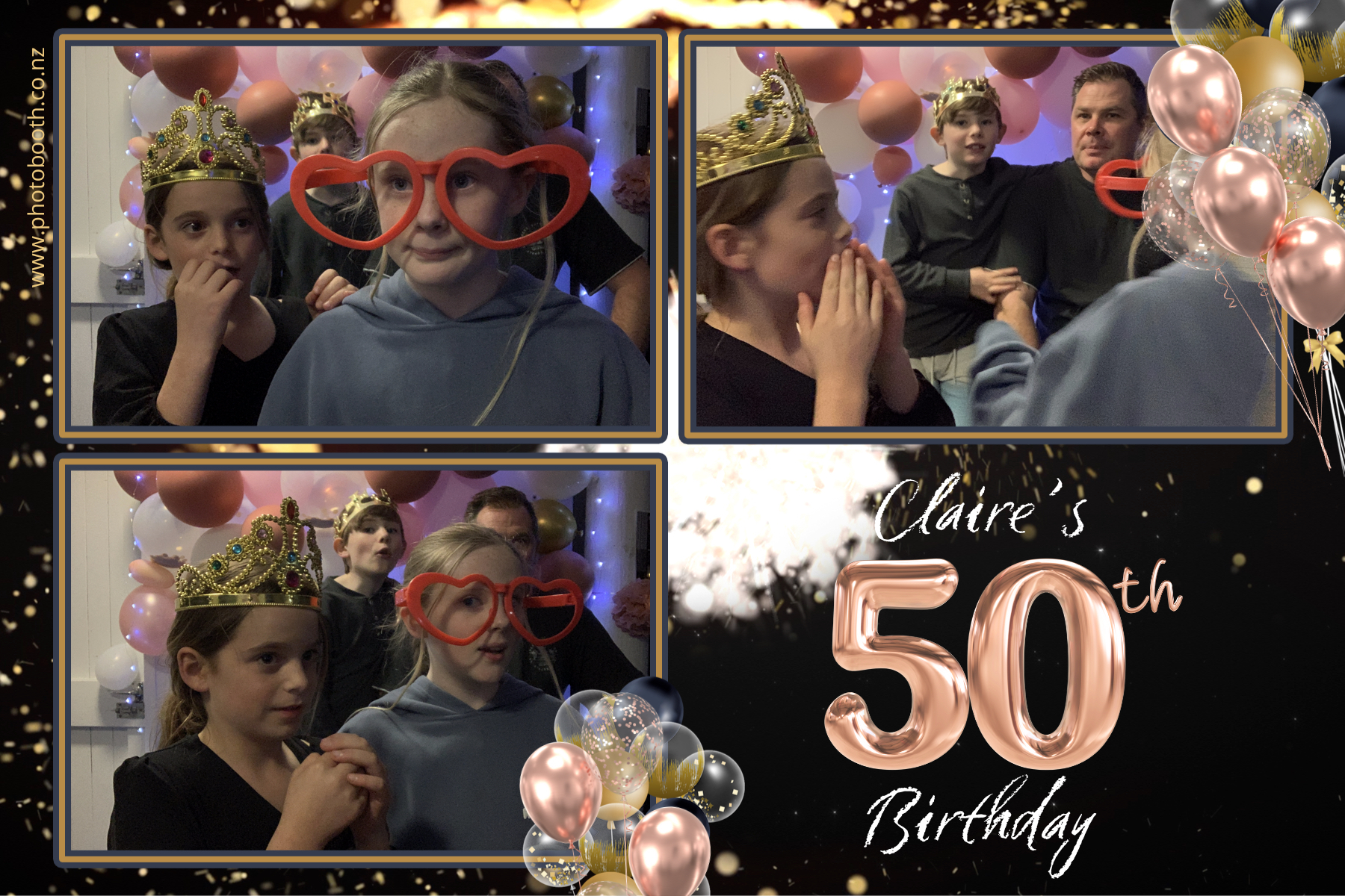 Claire's 50th | View more photos from the event at gallery.photobooth.co.nz/u/SelfieCentral/Claires-50th
