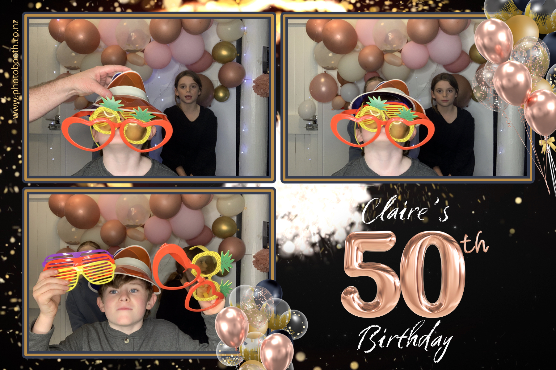 Claire's 50th | View more photos from the event at gallery.photobooth.co.nz/u/SelfieCentral/Claires-50th