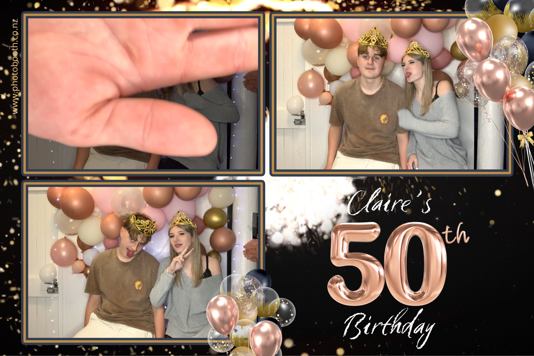 Claire's 50th | View more photos from the event at gallery.photobooth.co.nz/u/SelfieCentral/Claires-50th