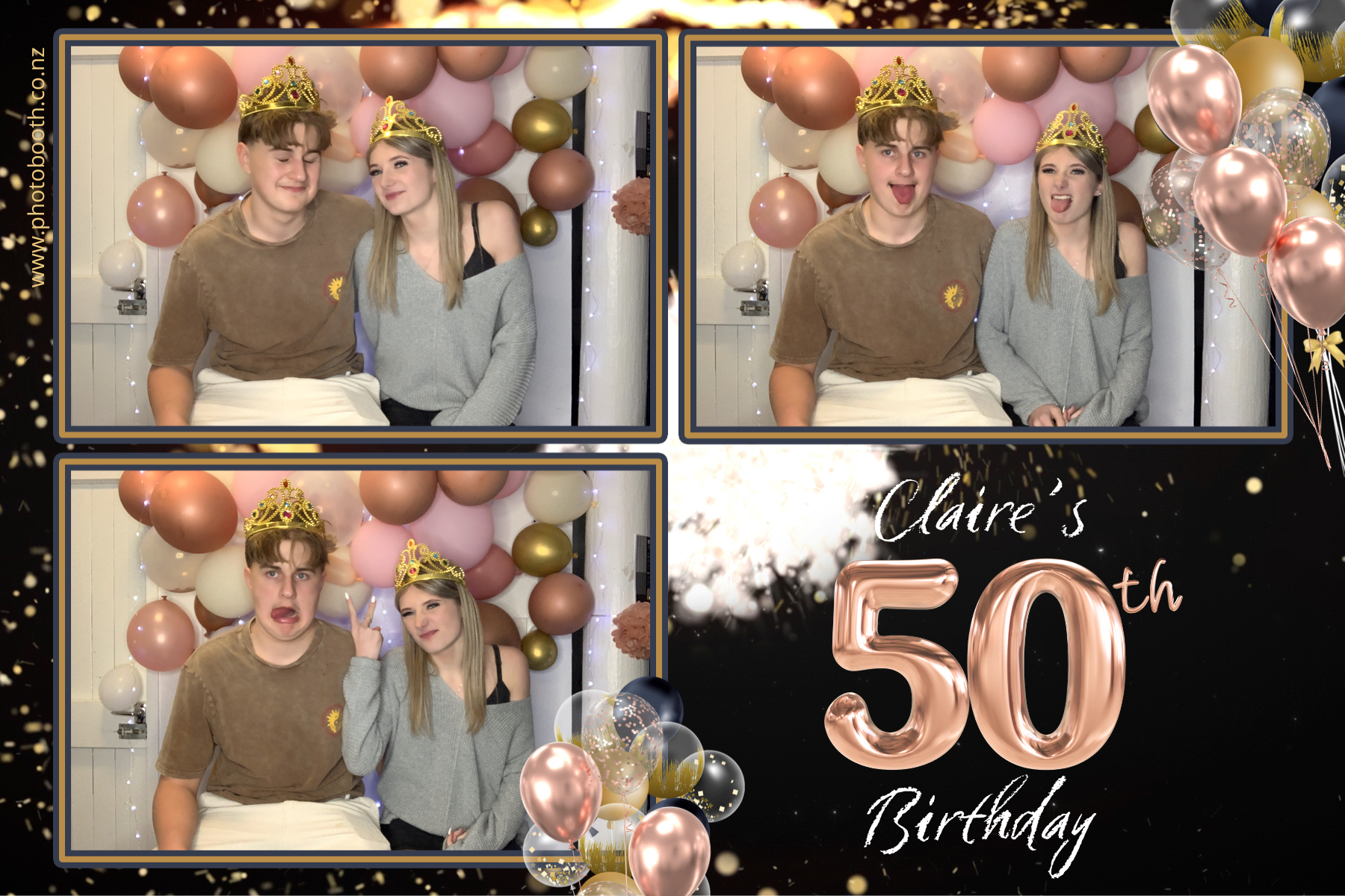 Claire's 50th | View more photos from the event at gallery.photobooth.co.nz/u/SelfieCentral/Claires-50th