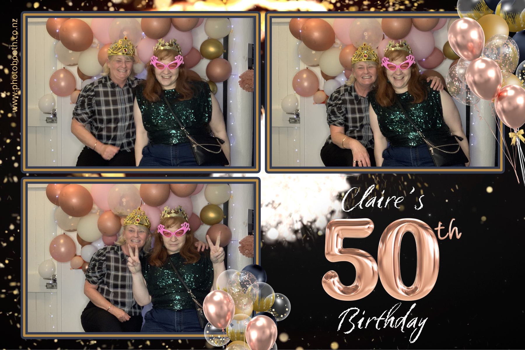 Claire's 50th | View more photos from the event at gallery.photobooth.co.nz/u/SelfieCentral/Claires-50th