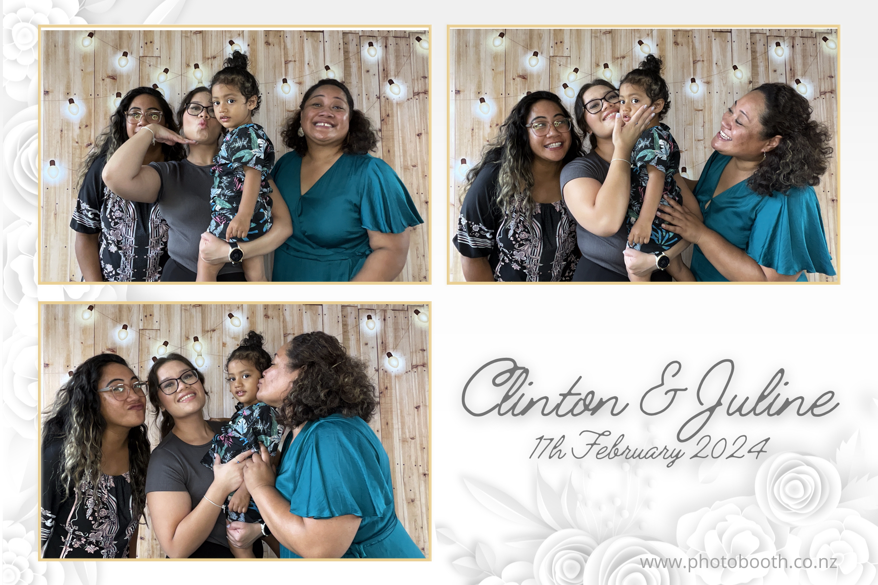 Clinton & Juline's Wedding | View more photos from the event at gallery.photobooth.co.nz/u/SelfieCentral/Clinton-Julines-Wedding