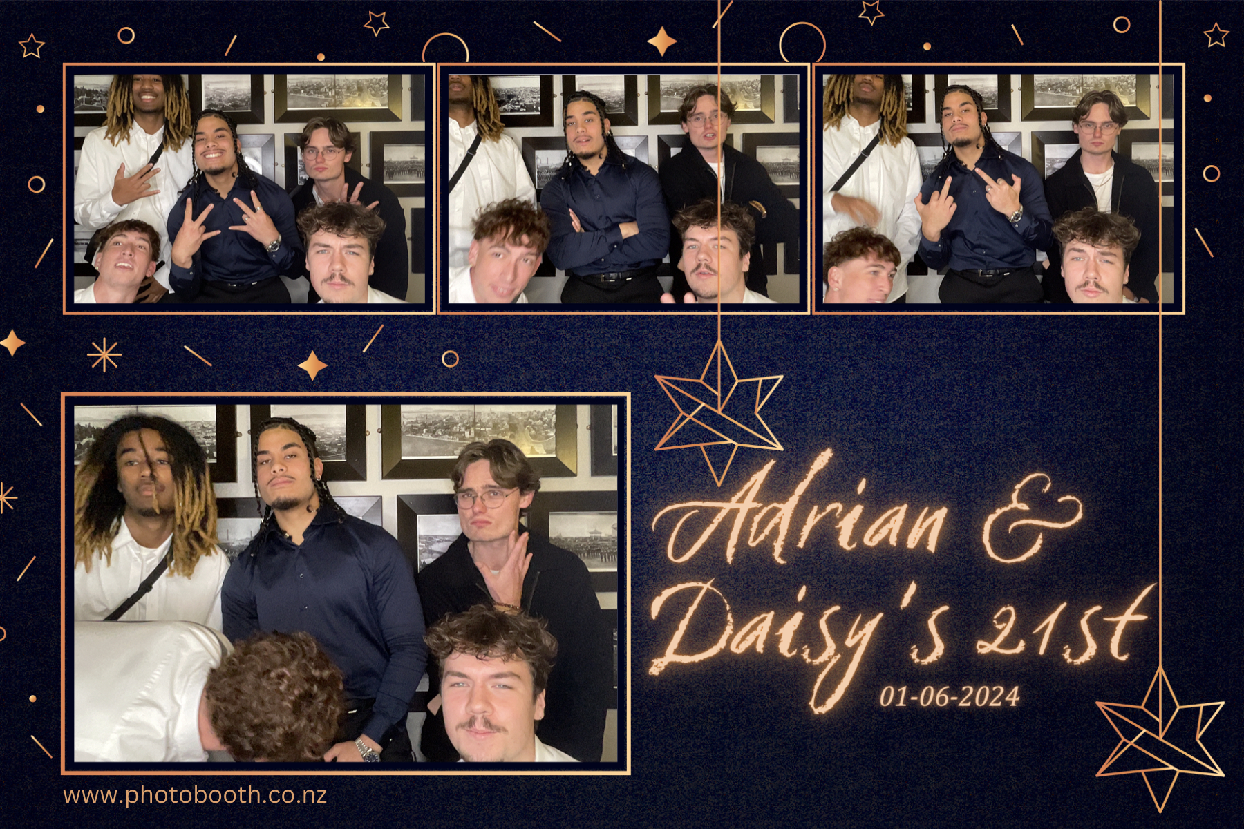 Daisy & Adrian's 21st Birthday | View more photos from the event at gallery.photobooth.co.nz/u/SelfieCentral/Daisy-Adrians-21st-Birthday