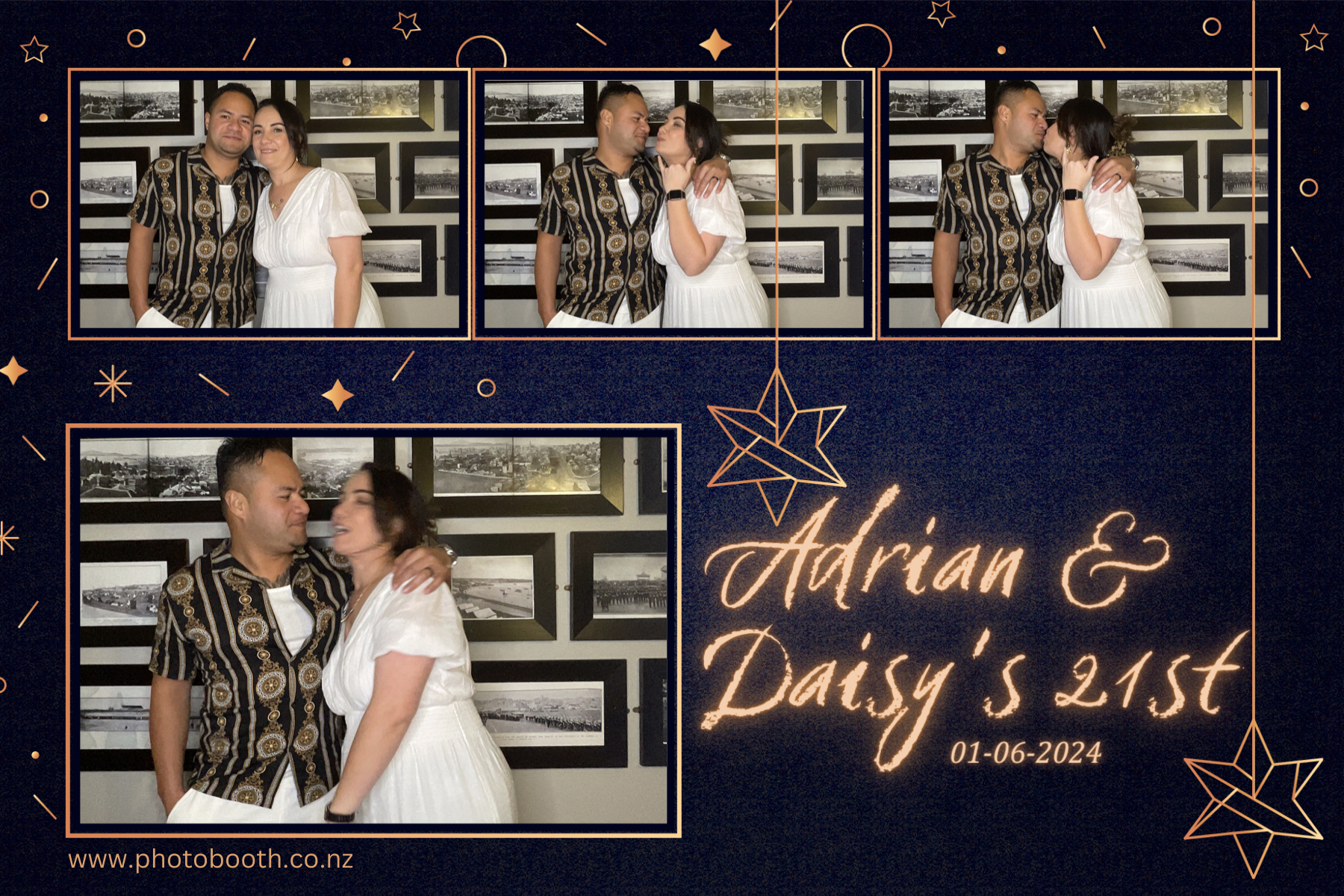 Daisy & Adrian's 21st Birthday | View more photos from the event at gallery.photobooth.co.nz/u/SelfieCentral/Daisy-Adrians-21st-Birthday