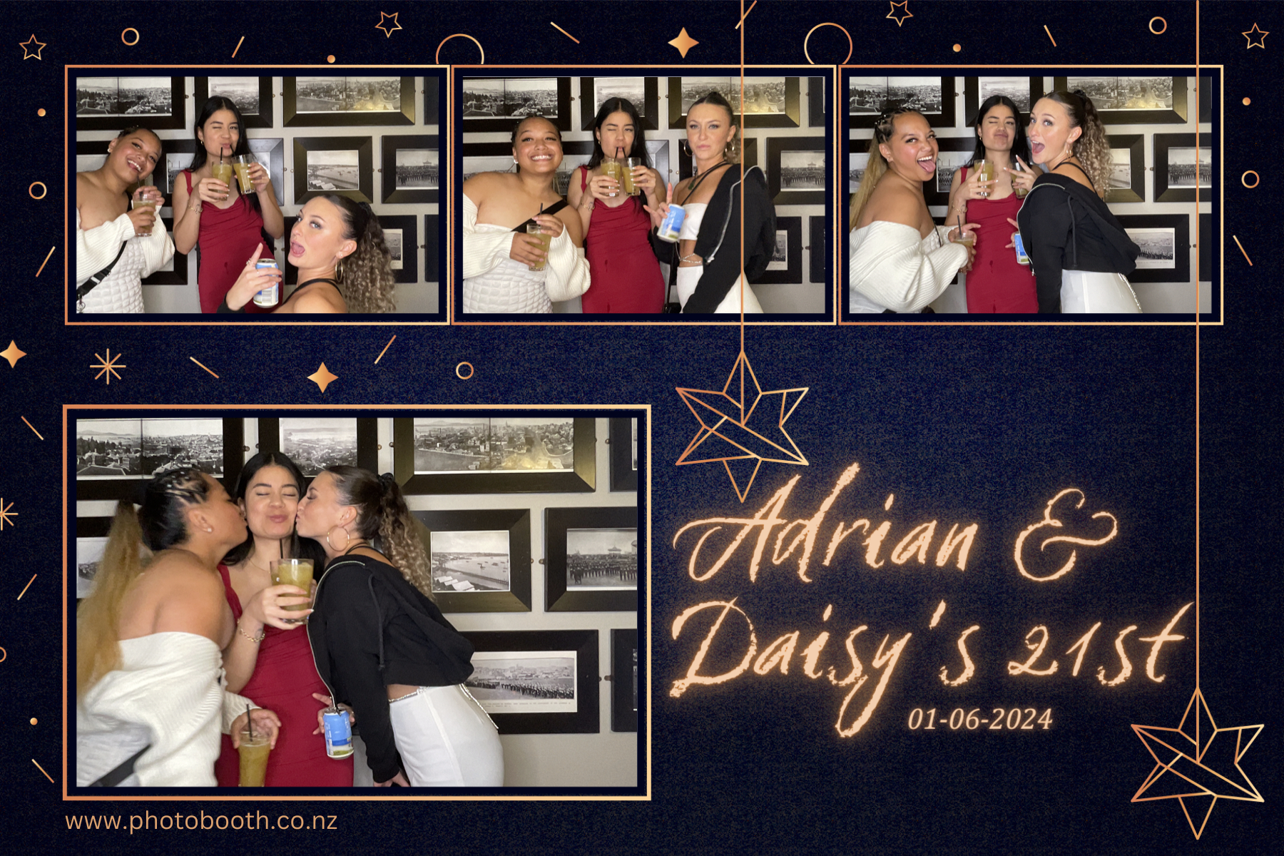 Daisy & Adrian's 21st Birthday | View more photos from the event at gallery.photobooth.co.nz/u/SelfieCentral/Daisy-Adrians-21st-Birthday