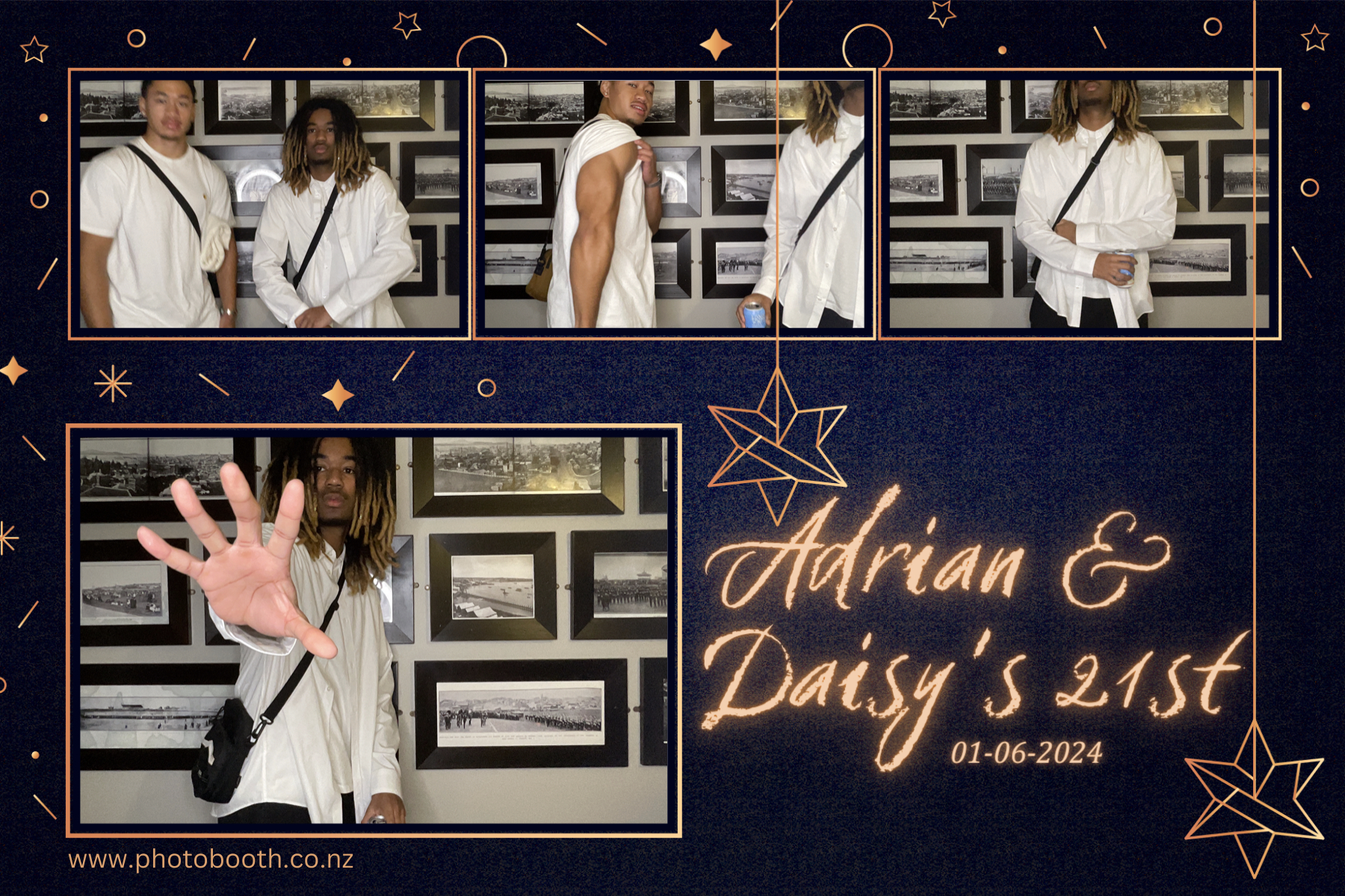 Daisy & Adrian's 21st Birthday | View more photos from the event at gallery.photobooth.co.nz/u/SelfieCentral/Daisy-Adrians-21st-Birthday