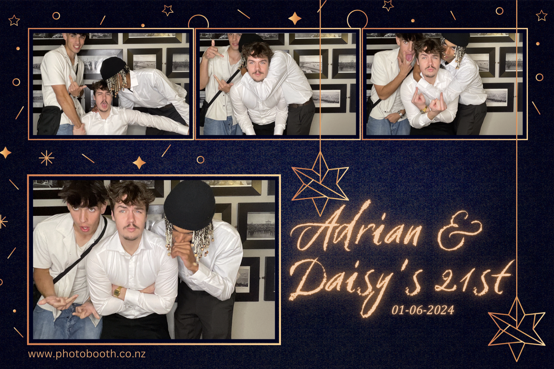 Daisy & Adrian's 21st Birthday | View more photos from the event at gallery.photobooth.co.nz/u/SelfieCentral/Daisy-Adrians-21st-Birthday