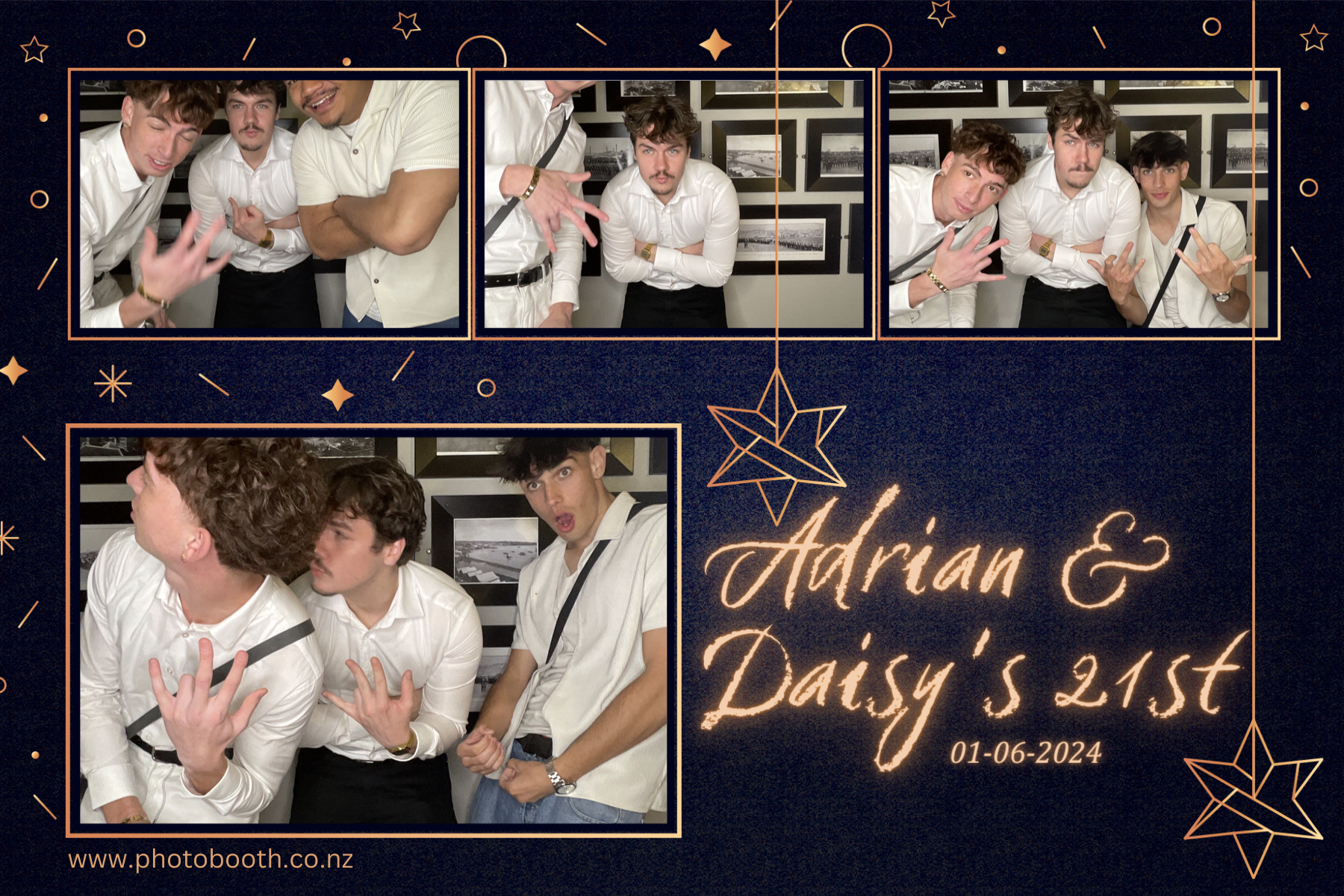 Daisy & Adrian's 21st Birthday | View more photos from the event at gallery.photobooth.co.nz/u/SelfieCentral/Daisy-Adrians-21st-Birthday