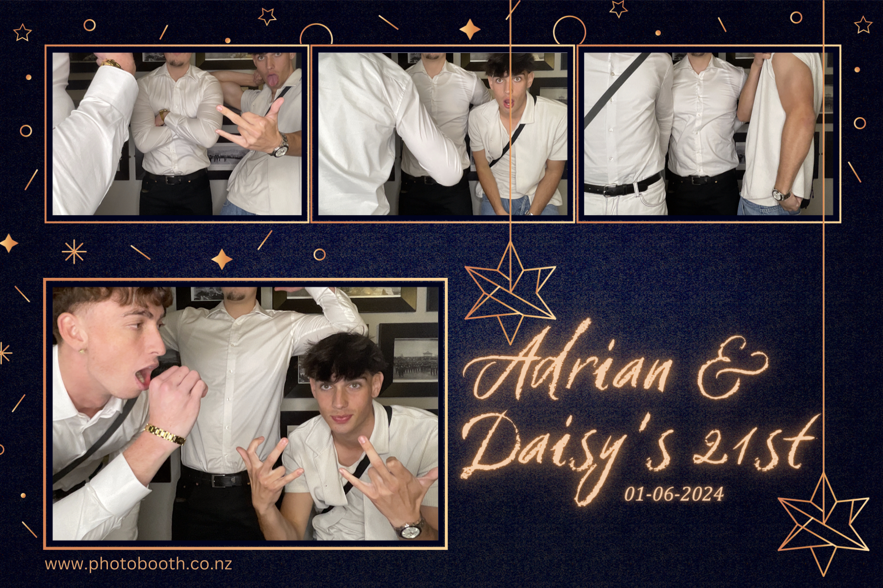 Daisy & Adrian's 21st Birthday | View more photos from the event at gallery.photobooth.co.nz/u/SelfieCentral/Daisy-Adrians-21st-Birthday
