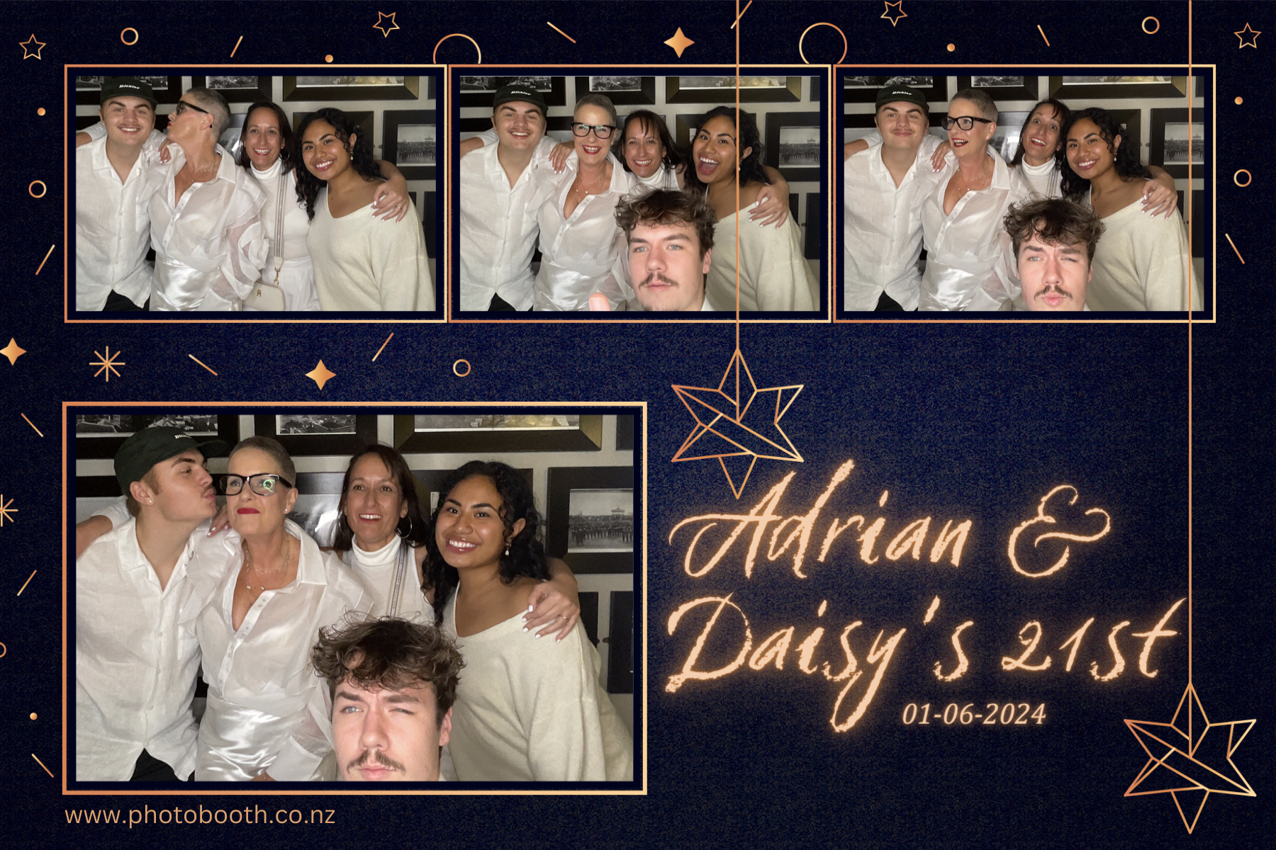 Daisy & Adrian's 21st Birthday | View more photos from the event at gallery.photobooth.co.nz/u/SelfieCentral/Daisy-Adrians-21st-Birthday