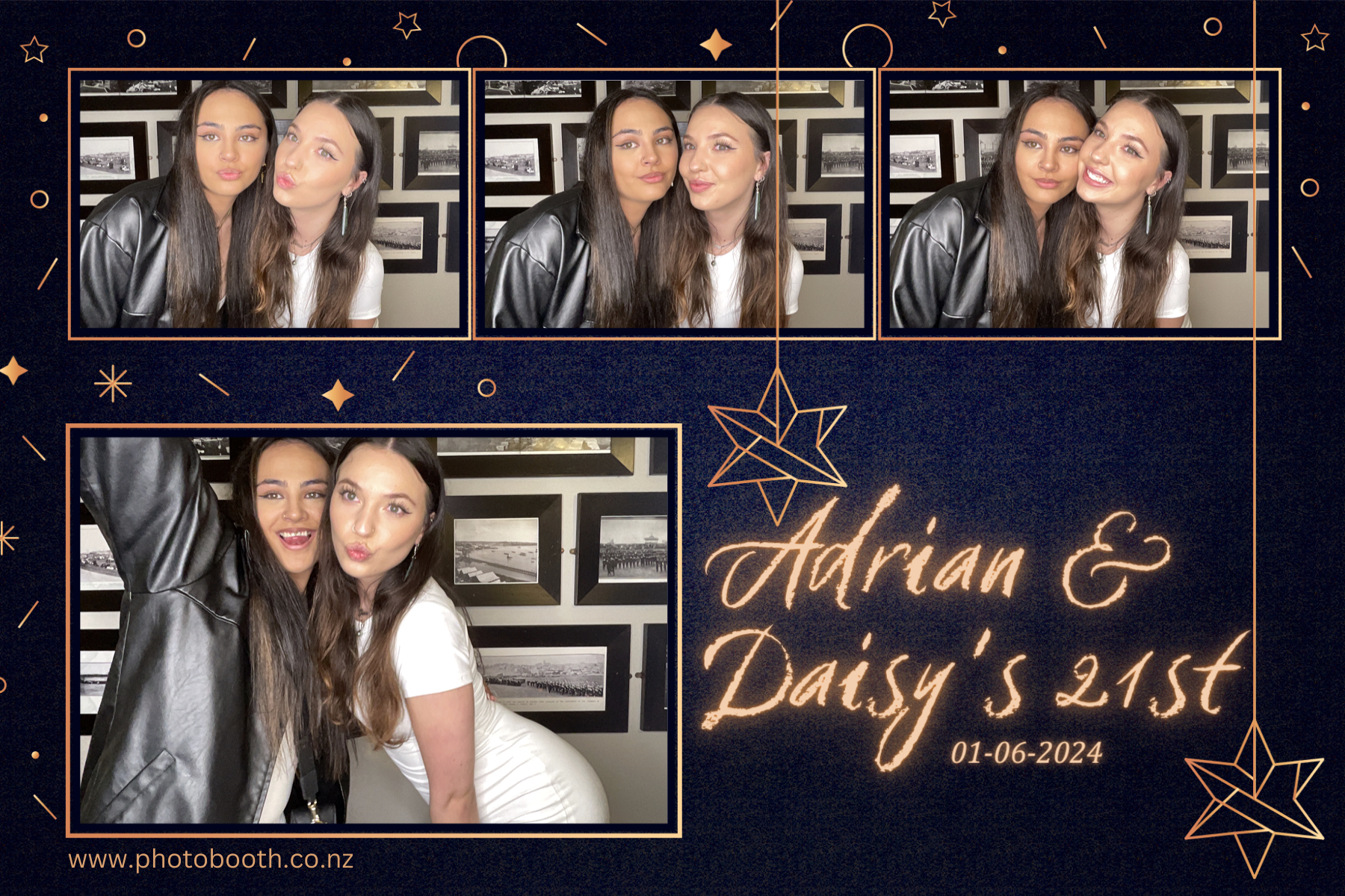 Daisy & Adrian's 21st Birthday | View more photos from the event at gallery.photobooth.co.nz/u/SelfieCentral/Daisy-Adrians-21st-Birthday