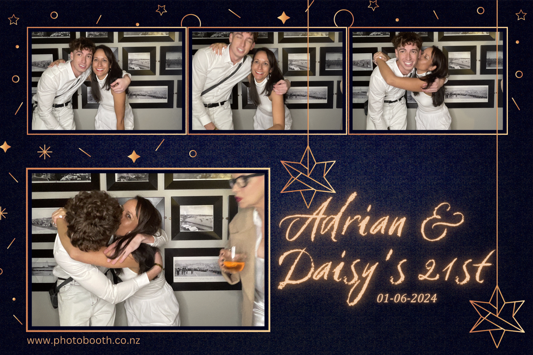 Daisy & Adrian's 21st Birthday | View more photos from the event at gallery.photobooth.co.nz/u/SelfieCentral/Daisy-Adrians-21st-Birthday