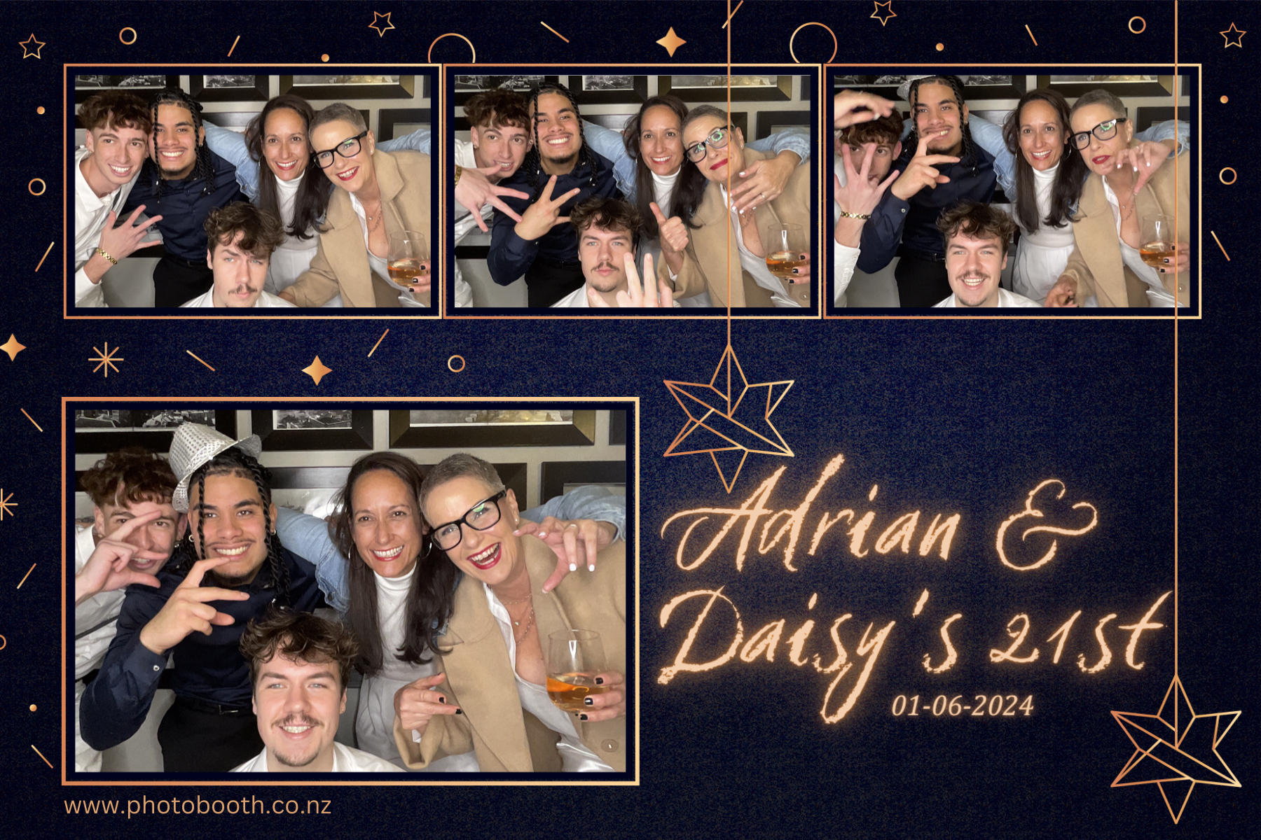 Daisy & Adrian's 21st Birthday | View more photos from the event at gallery.photobooth.co.nz/u/SelfieCentral/Daisy-Adrians-21st-Birthday