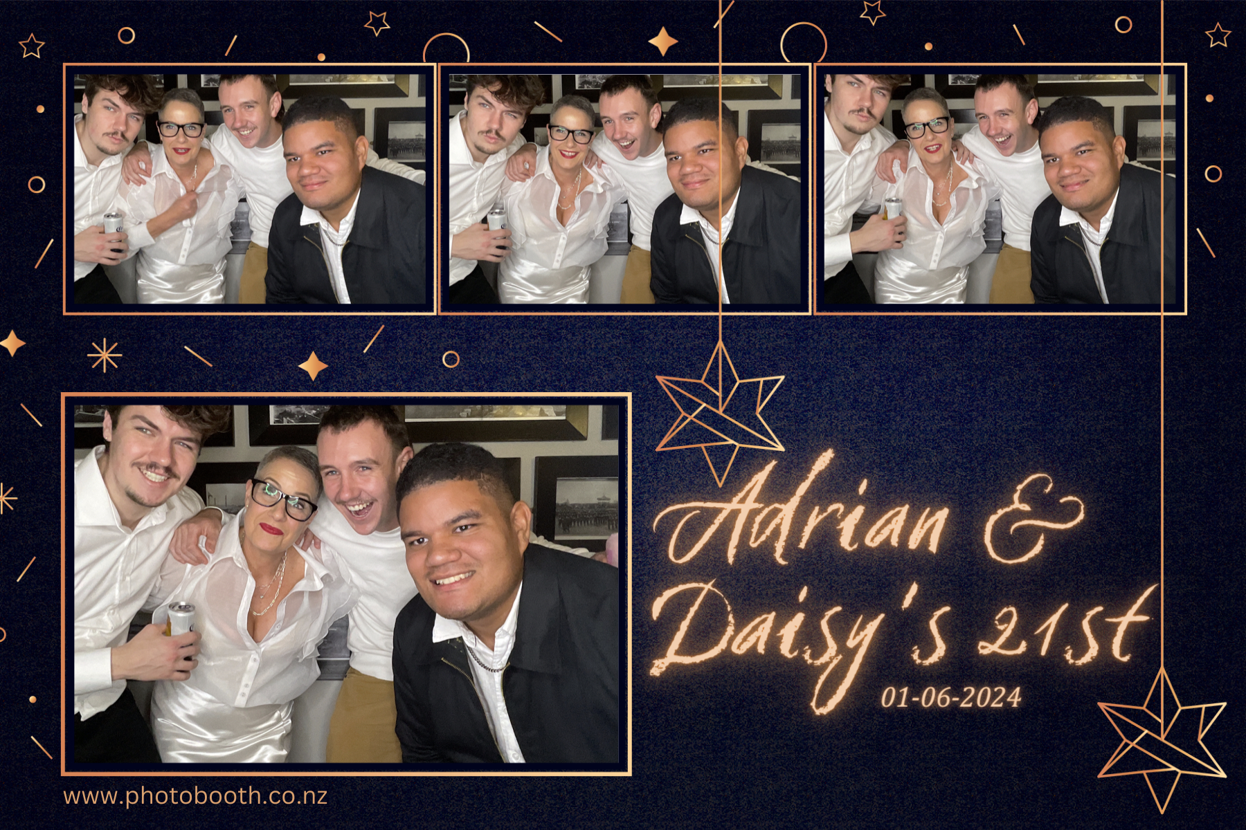 Daisy & Adrian's 21st Birthday | View more photos from the event at gallery.photobooth.co.nz/u/SelfieCentral/Daisy-Adrians-21st-Birthday
