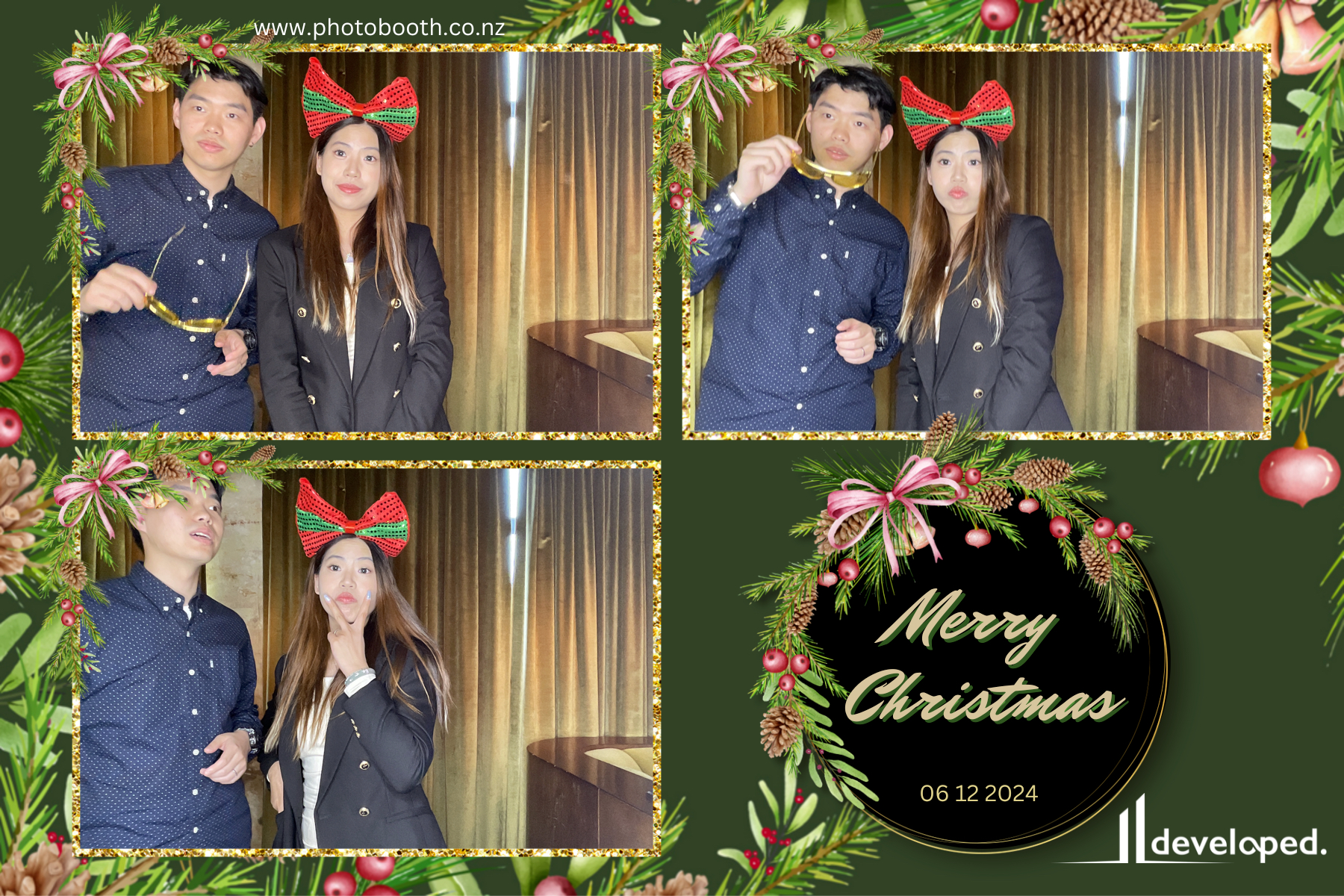Developed Christmas Party | View more photos from the event at gallery.photobooth.co.nz/u/SelfieCentral/Developed-Christmas-Party