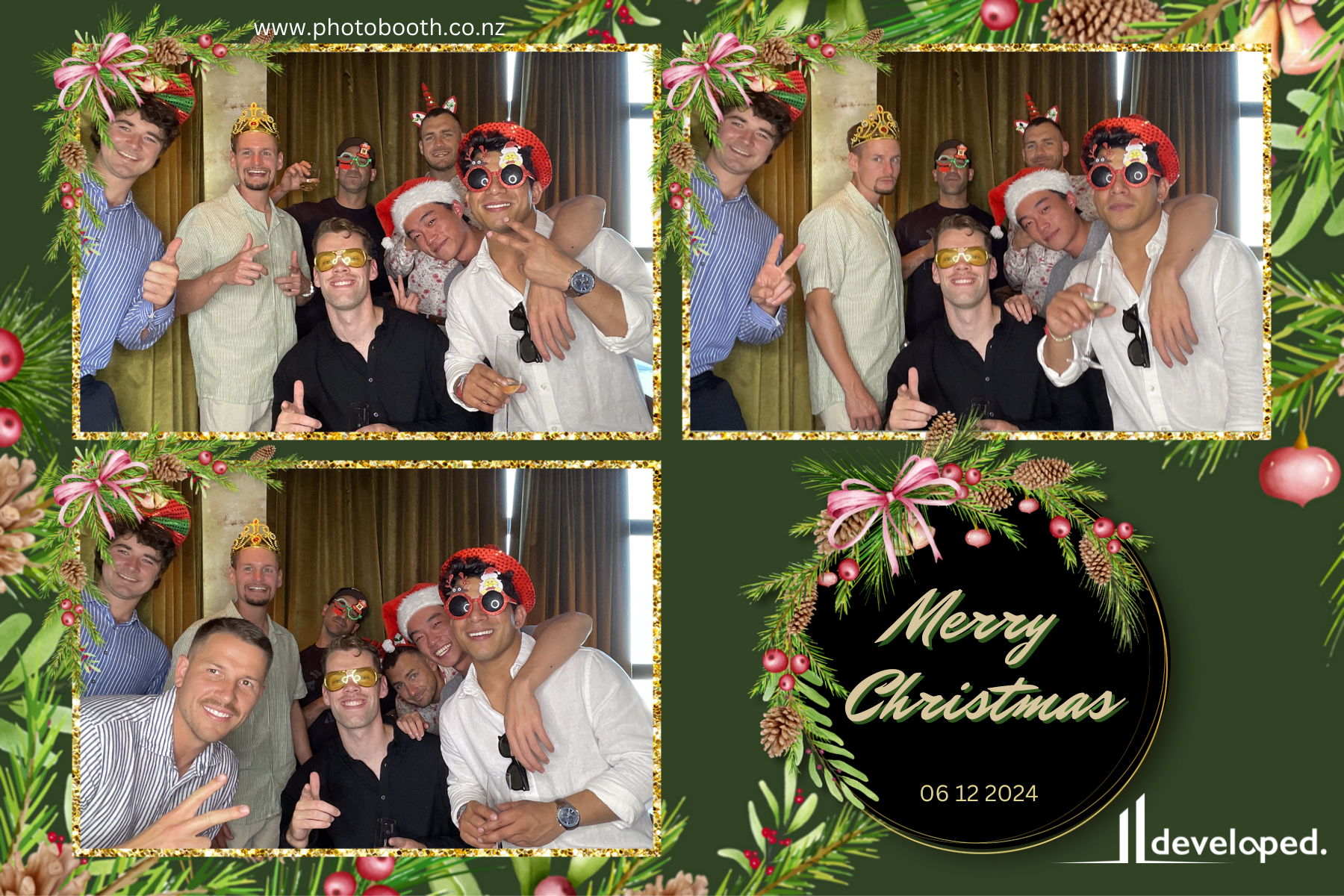 Developed Christmas Party | View more photos from the event at gallery.photobooth.co.nz/u/SelfieCentral/Developed-Christmas-Party