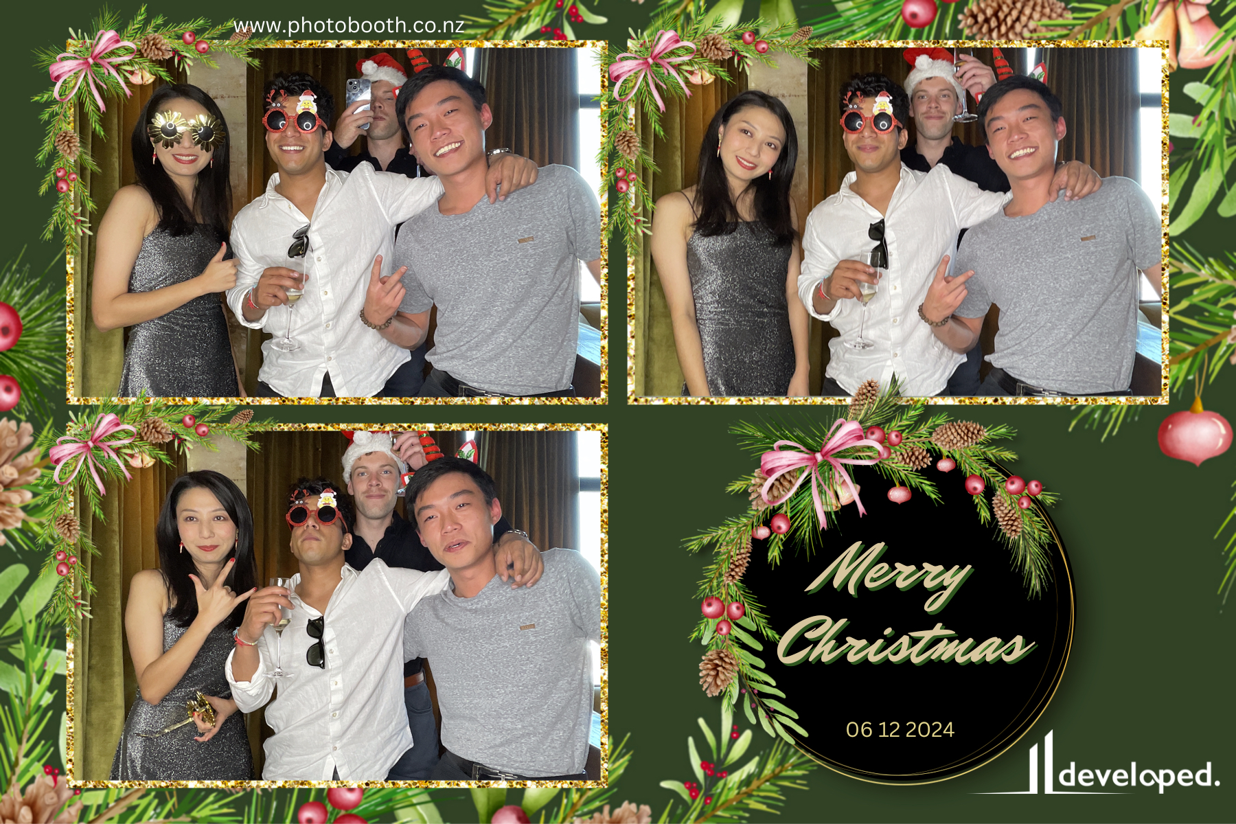 Developed Christmas Party | View more photos from the event at gallery.photobooth.co.nz/u/SelfieCentral/Developed-Christmas-Party