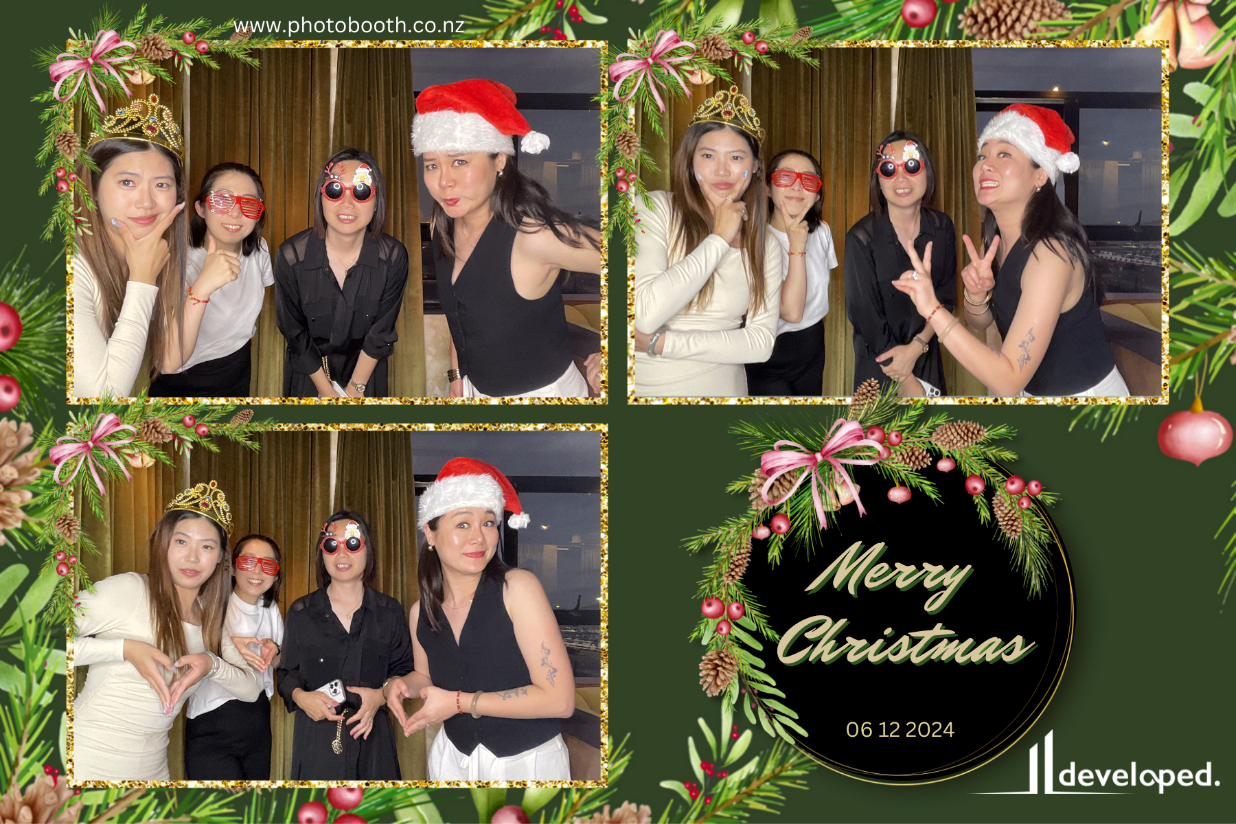 Developed Christmas Party | View more photos from the event at gallery.photobooth.co.nz/u/SelfieCentral/Developed-Christmas-Party
