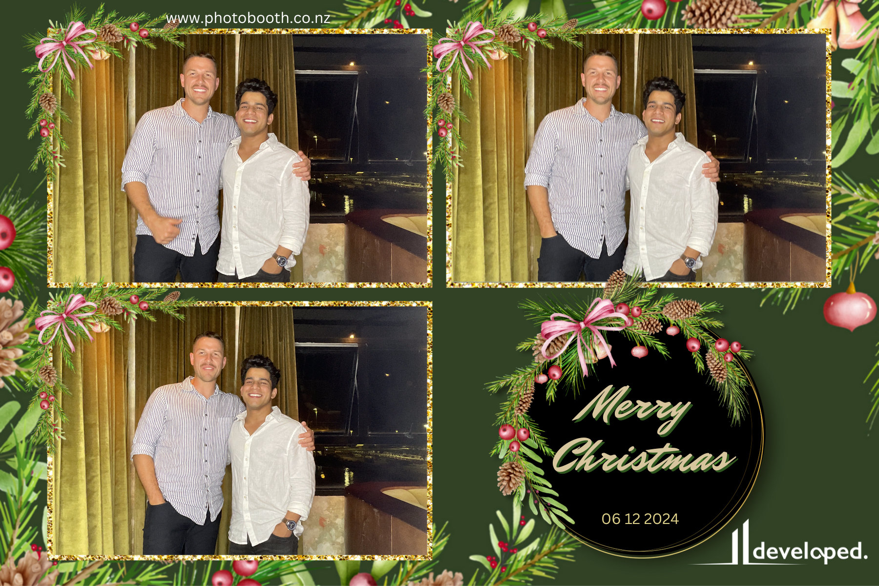 Developed Christmas Party | View more photos from the event at gallery.photobooth.co.nz/u/SelfieCentral/Developed-Christmas-Party