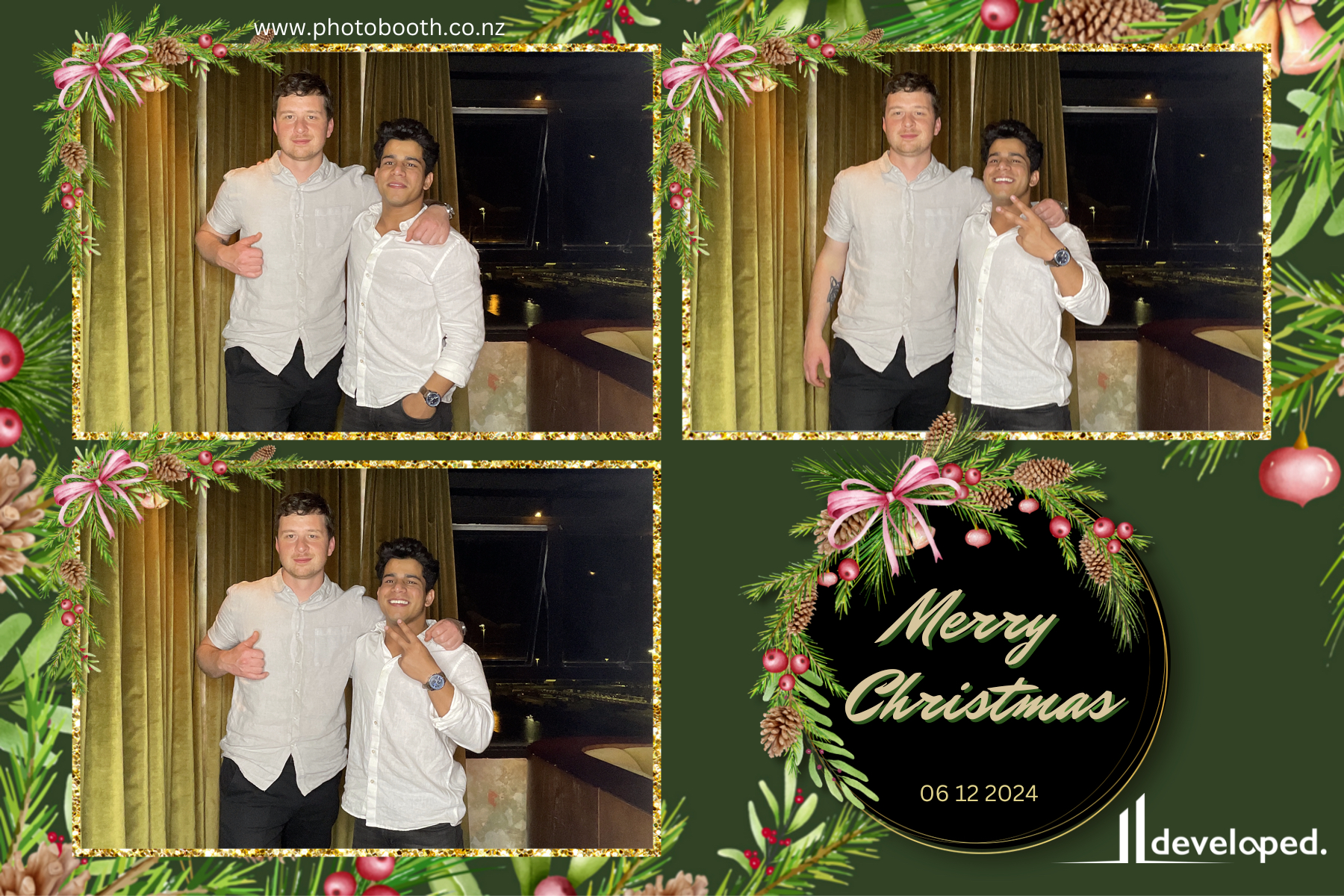 Developed Christmas Party | View more photos from the event at gallery.photobooth.co.nz/u/SelfieCentral/Developed-Christmas-Party