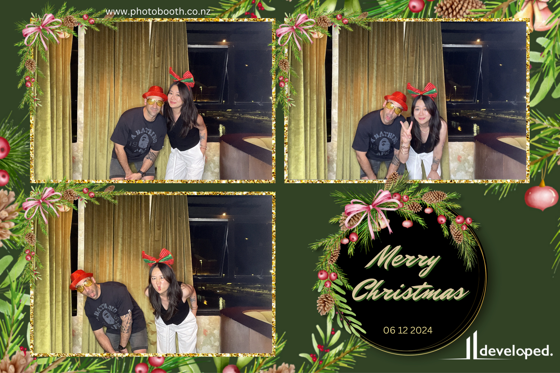 Developed Christmas Party | View more photos from the event at gallery.photobooth.co.nz/u/SelfieCentral/Developed-Christmas-Party