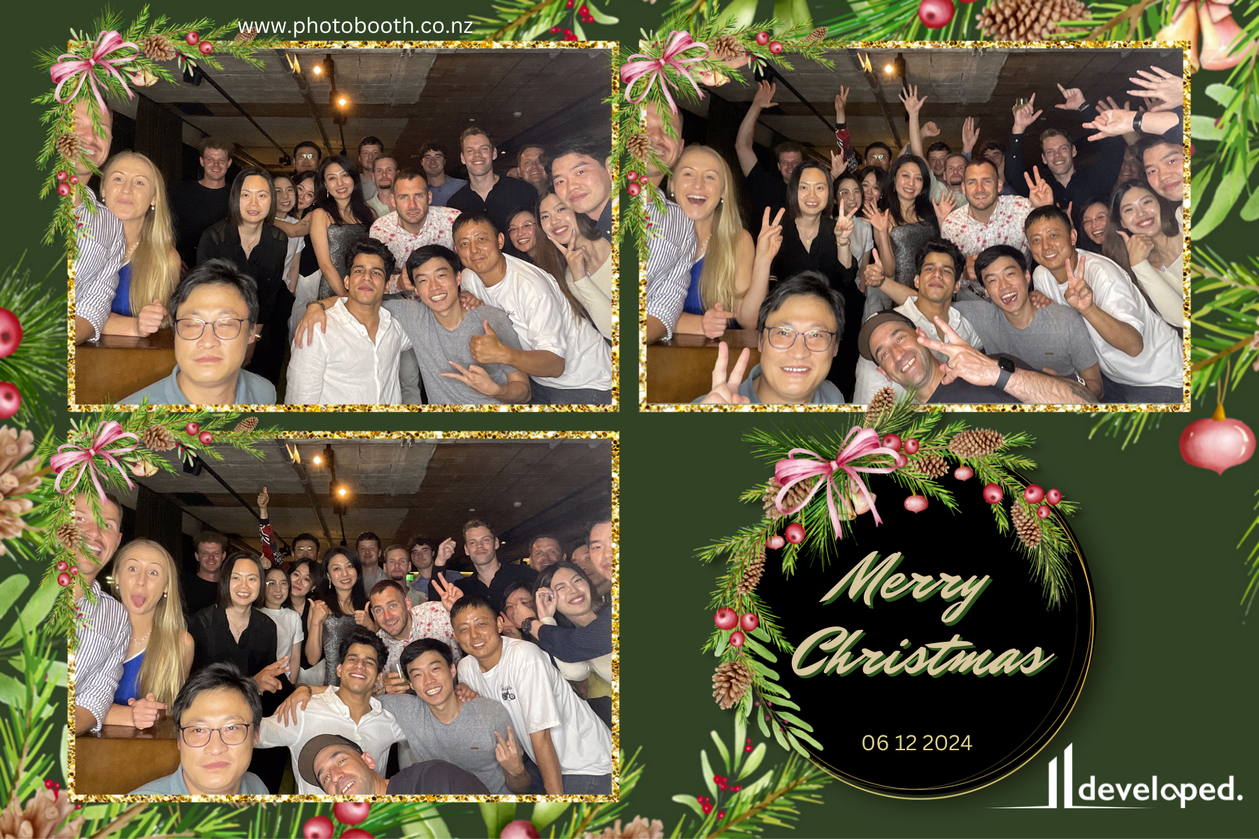 Developed Christmas Party | View more photos from the event at gallery.photobooth.co.nz/u/SelfieCentral/Developed-Christmas-Party