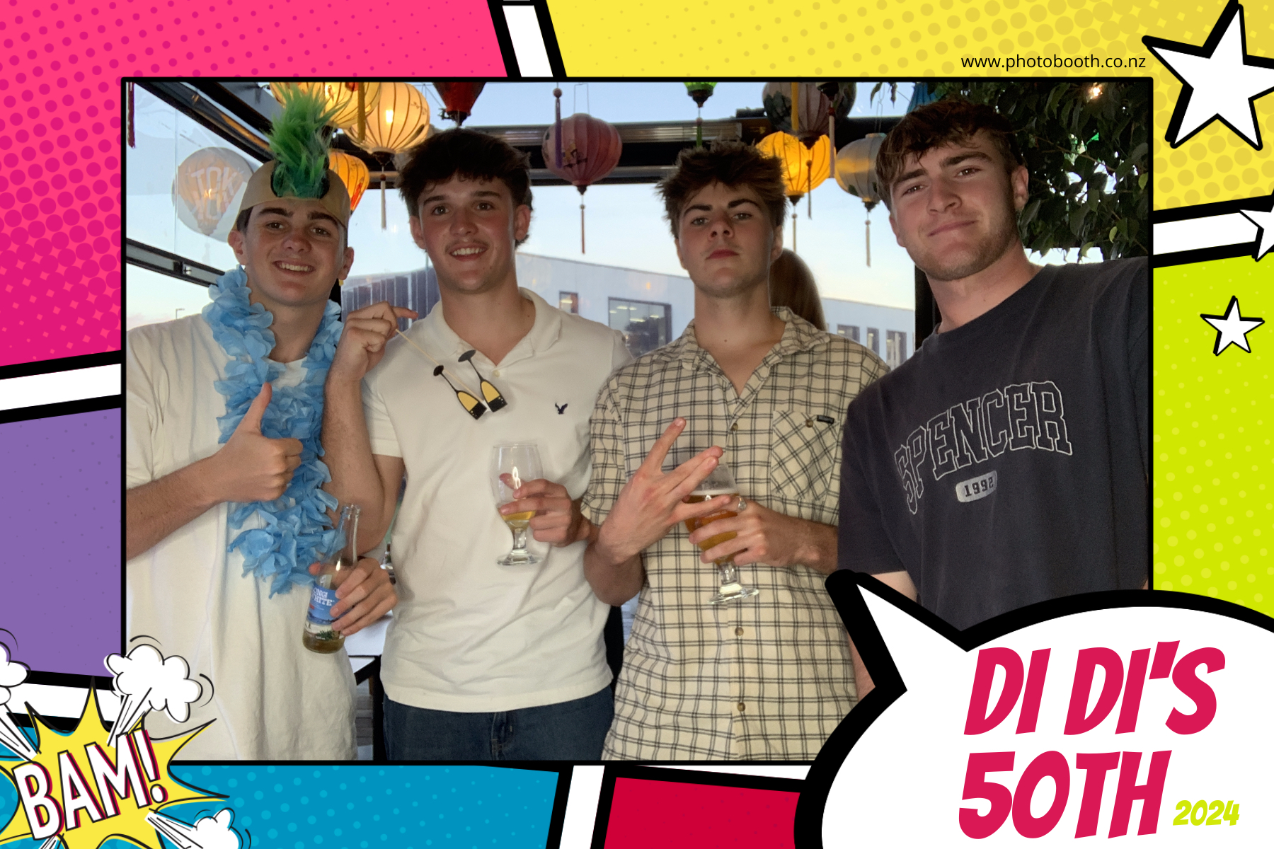 Diane's 50th | View more photos from the event at gallery.photobooth.co.nz/u/SelfieCentral/Dianes-50th