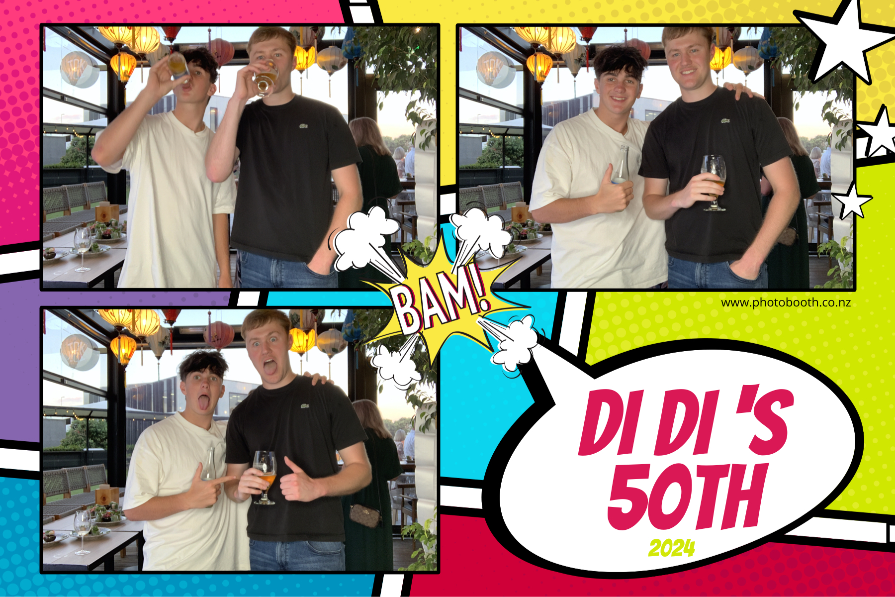 Diane's 50th | View more photos from the event at gallery.photobooth.co.nz/u/SelfieCentral/Dianes-50th