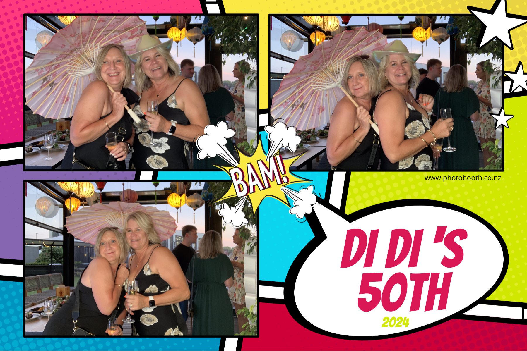 Diane's 50th | View more photos from the event at gallery.photobooth.co.nz/u/SelfieCentral/Dianes-50th