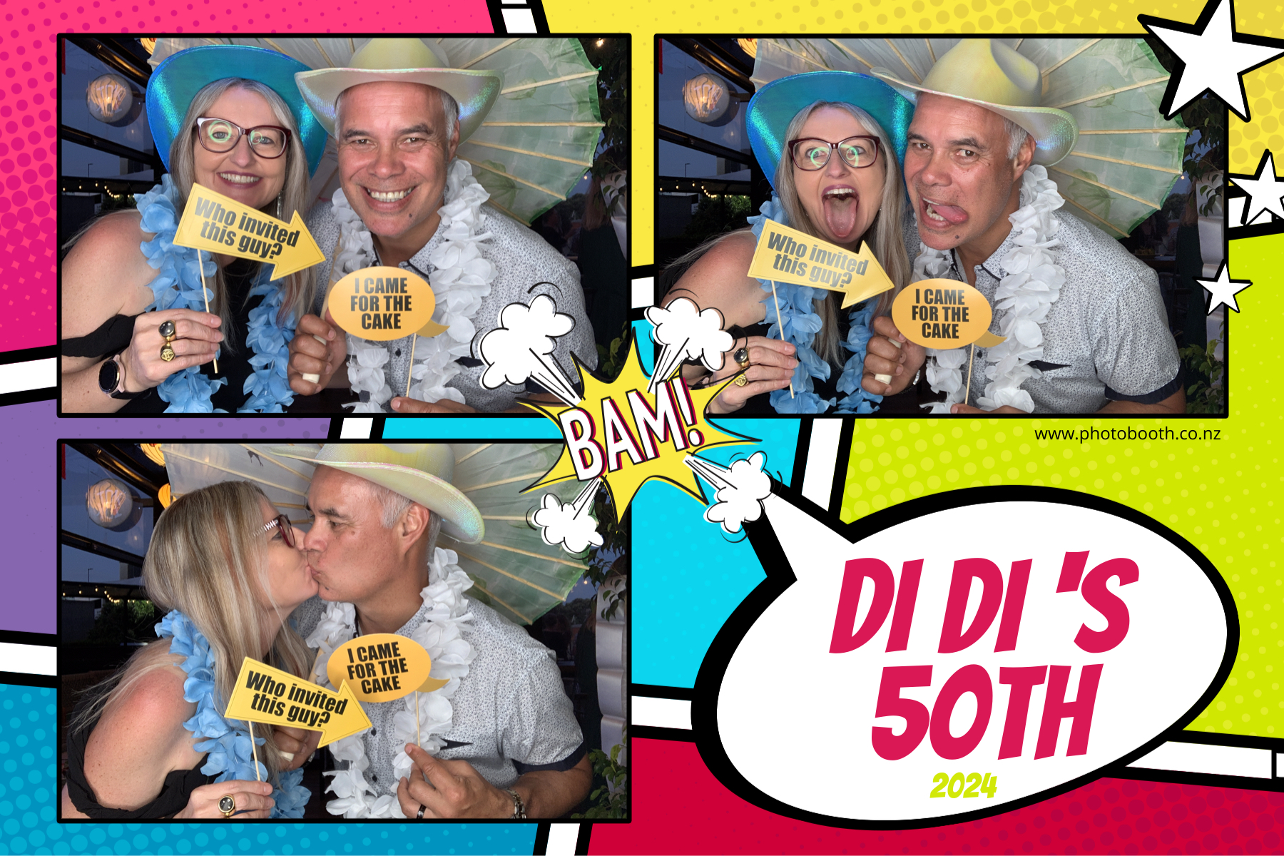 Diane's 50th | View more photos from the event at gallery.photobooth.co.nz/u/SelfieCentral/Dianes-50th