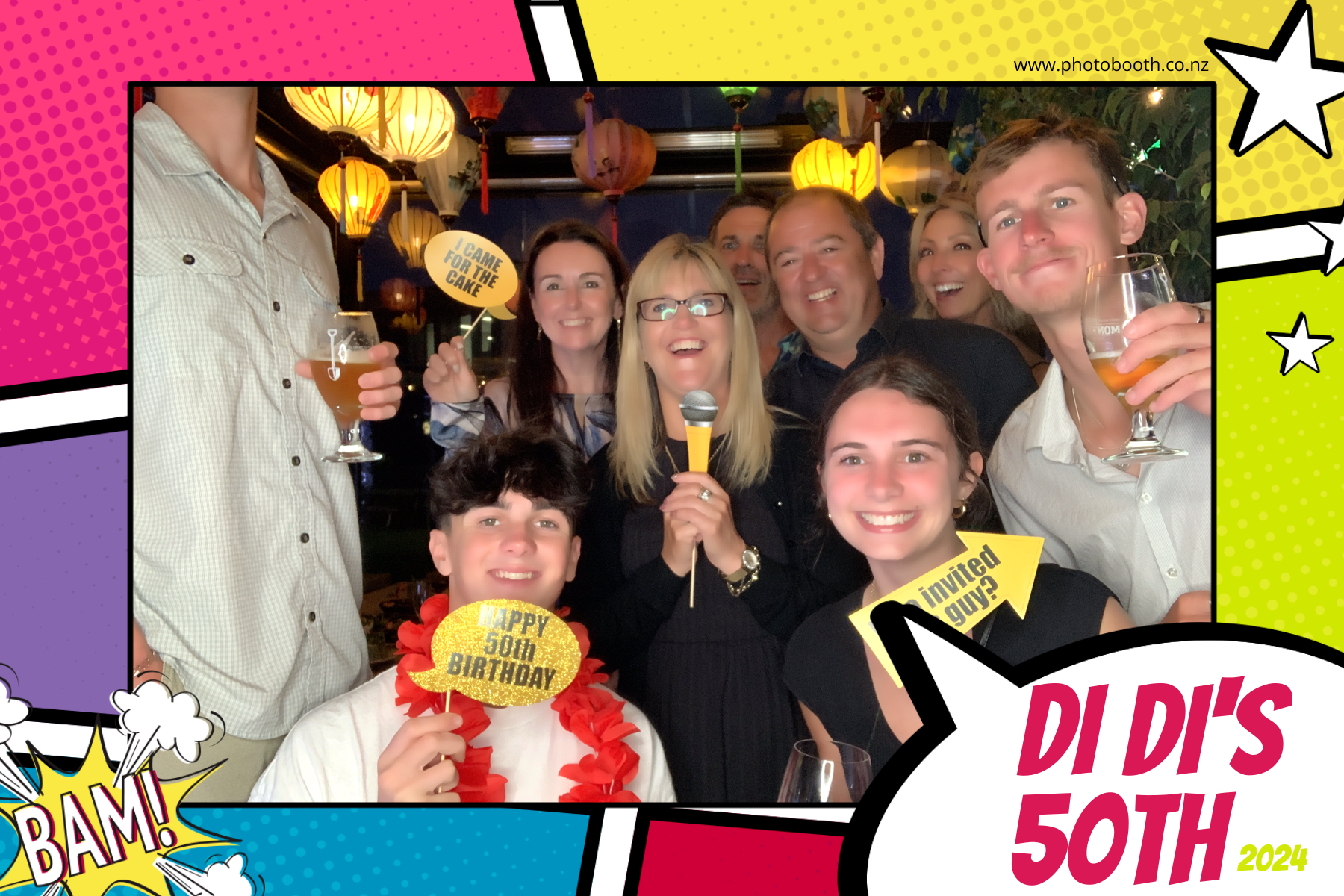 Diane's 50th | View more photos from the event at gallery.photobooth.co.nz/u/SelfieCentral/Dianes-50th