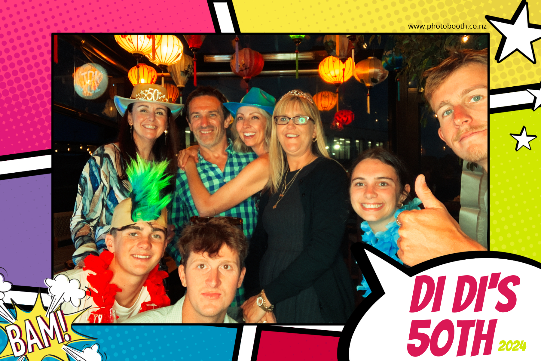 Diane's 50th | View more photos from the event at gallery.photobooth.co.nz/u/SelfieCentral/Dianes-50th