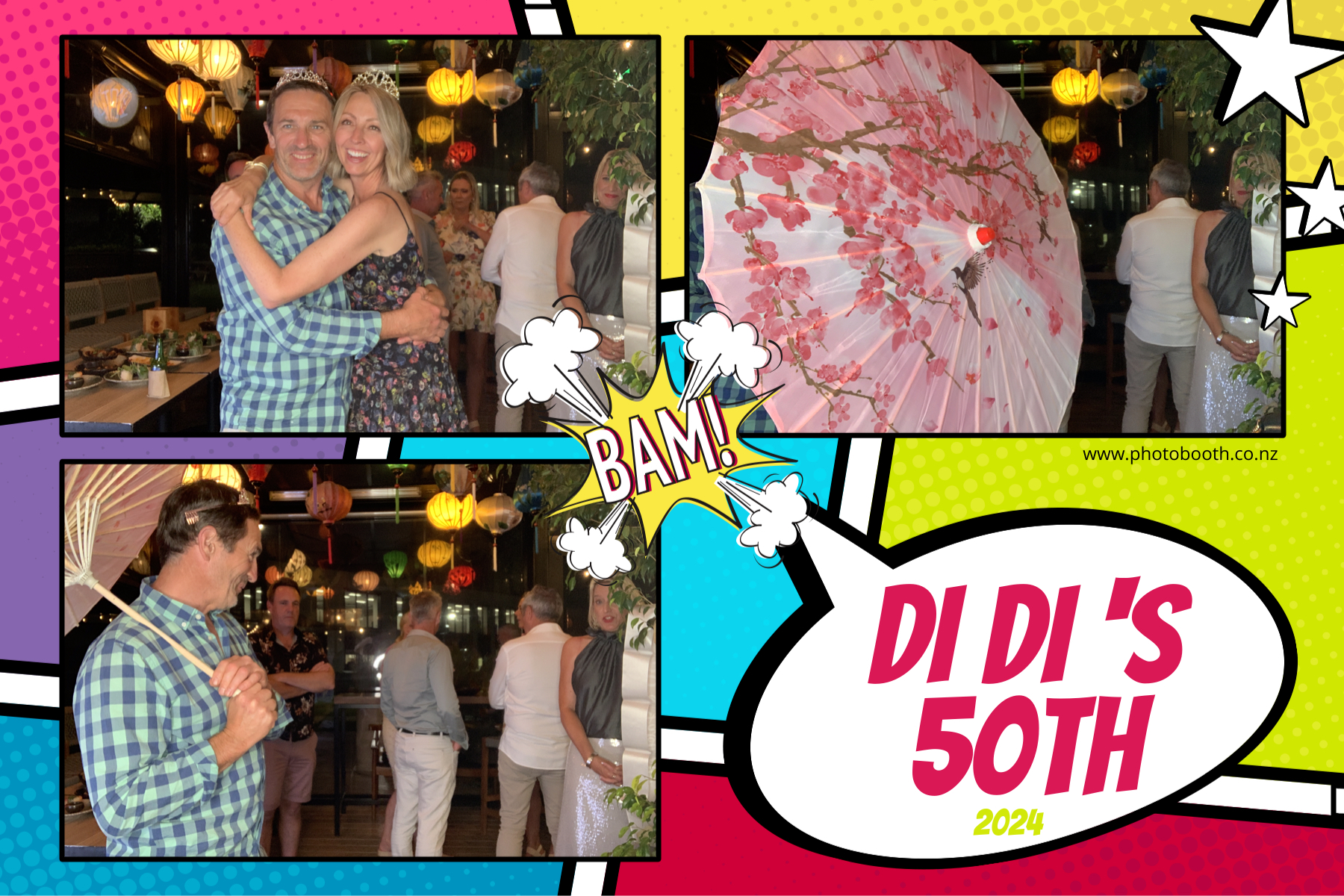Diane's 50th | View more photos from the event at gallery.photobooth.co.nz/u/SelfieCentral/Dianes-50th