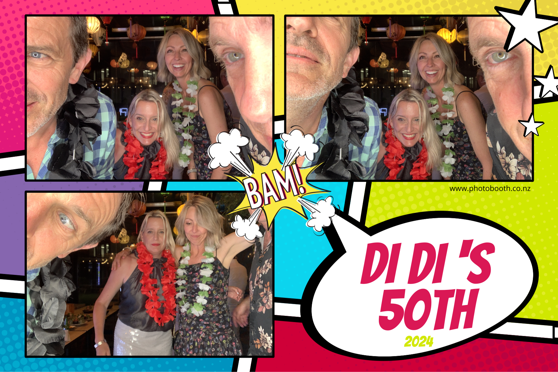 Diane's 50th | View more photos from the event at gallery.photobooth.co.nz/u/SelfieCentral/Dianes-50th