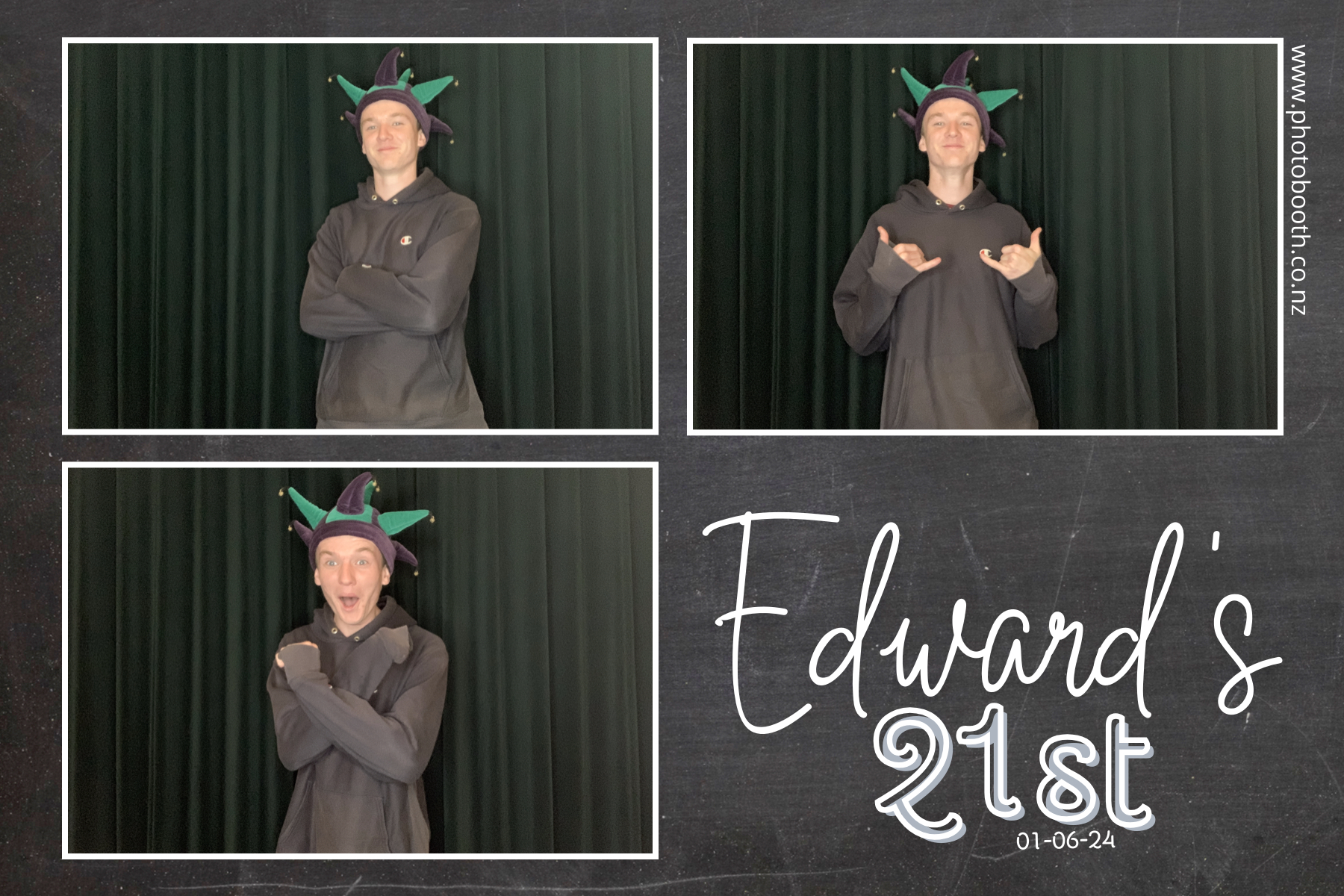 Edward's 21st | View more photos from the event at gallery.photobooth.co.nz/u/SelfieCentral/Edwards-21st