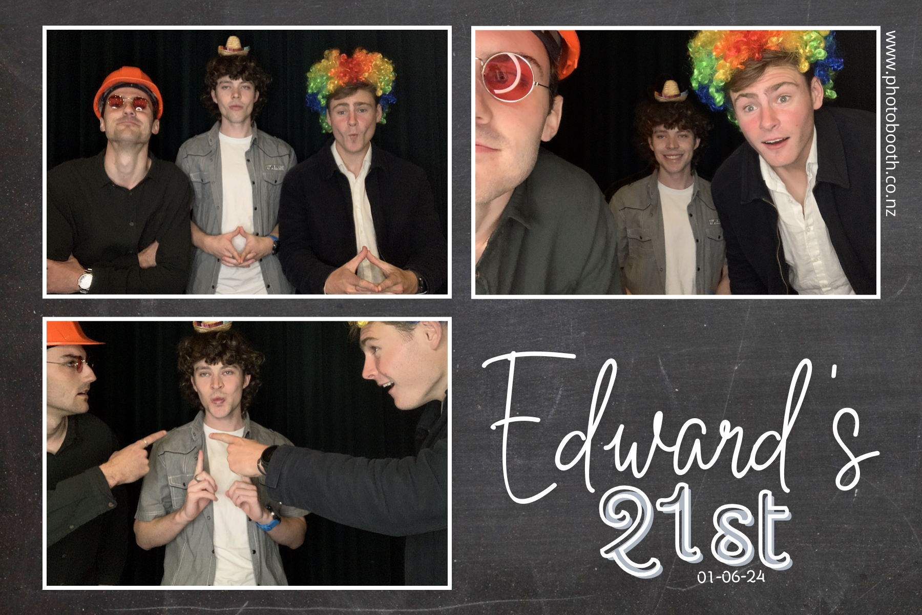 Edward's 21st | View more photos from the event at gallery.photobooth.co.nz/u/SelfieCentral/Edwards-21st