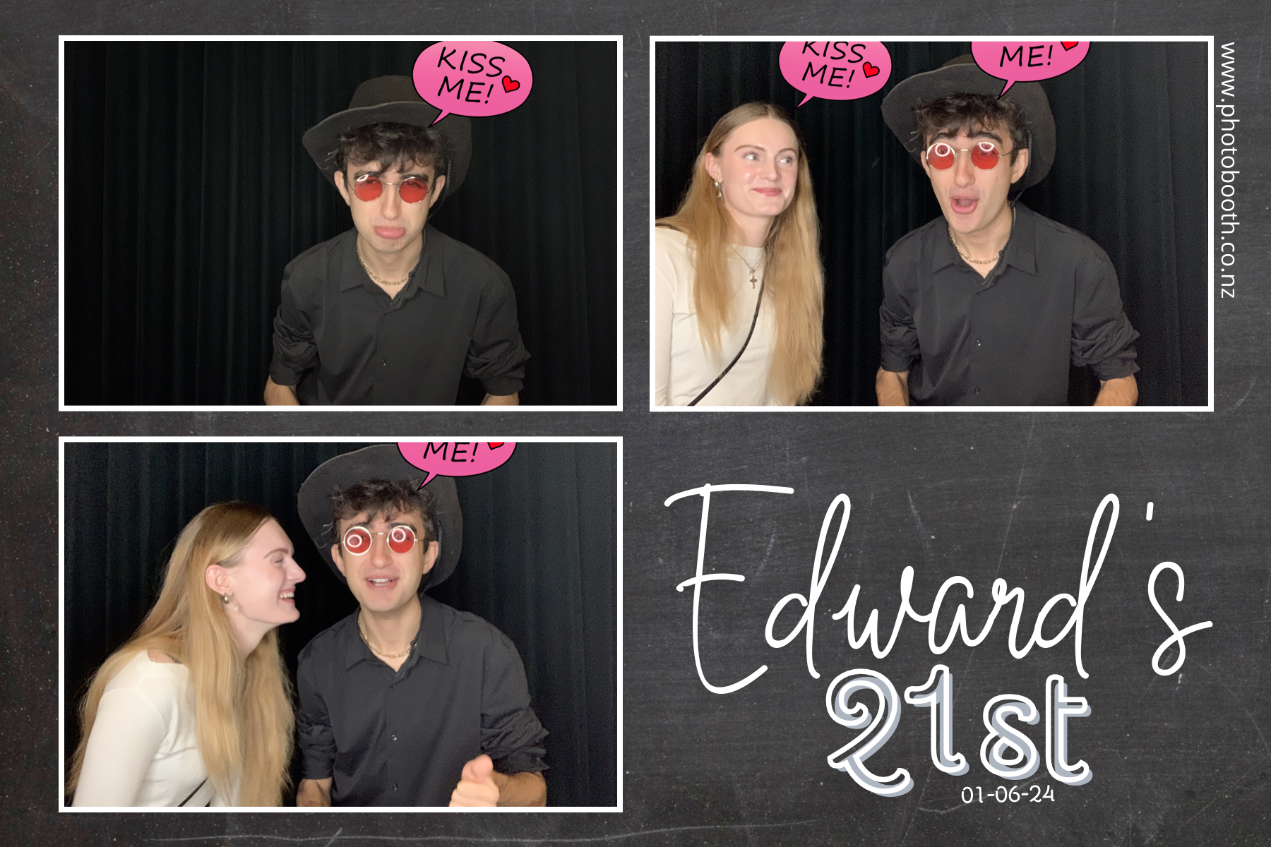 Edward's 21st | View more photos from the event at gallery.photobooth.co.nz/u/SelfieCentral/Edwards-21st